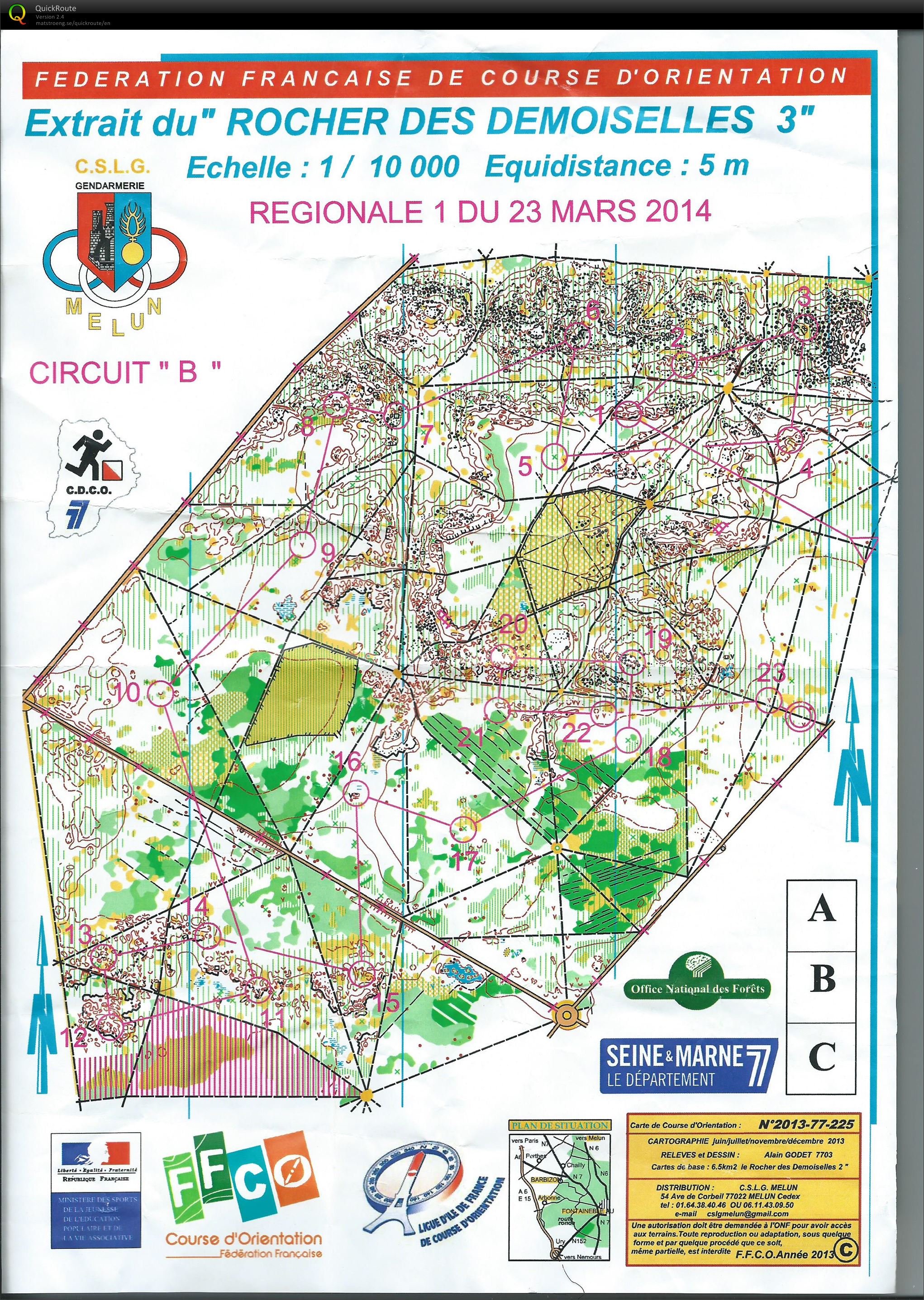 Régionale 1 (23-03-2014)