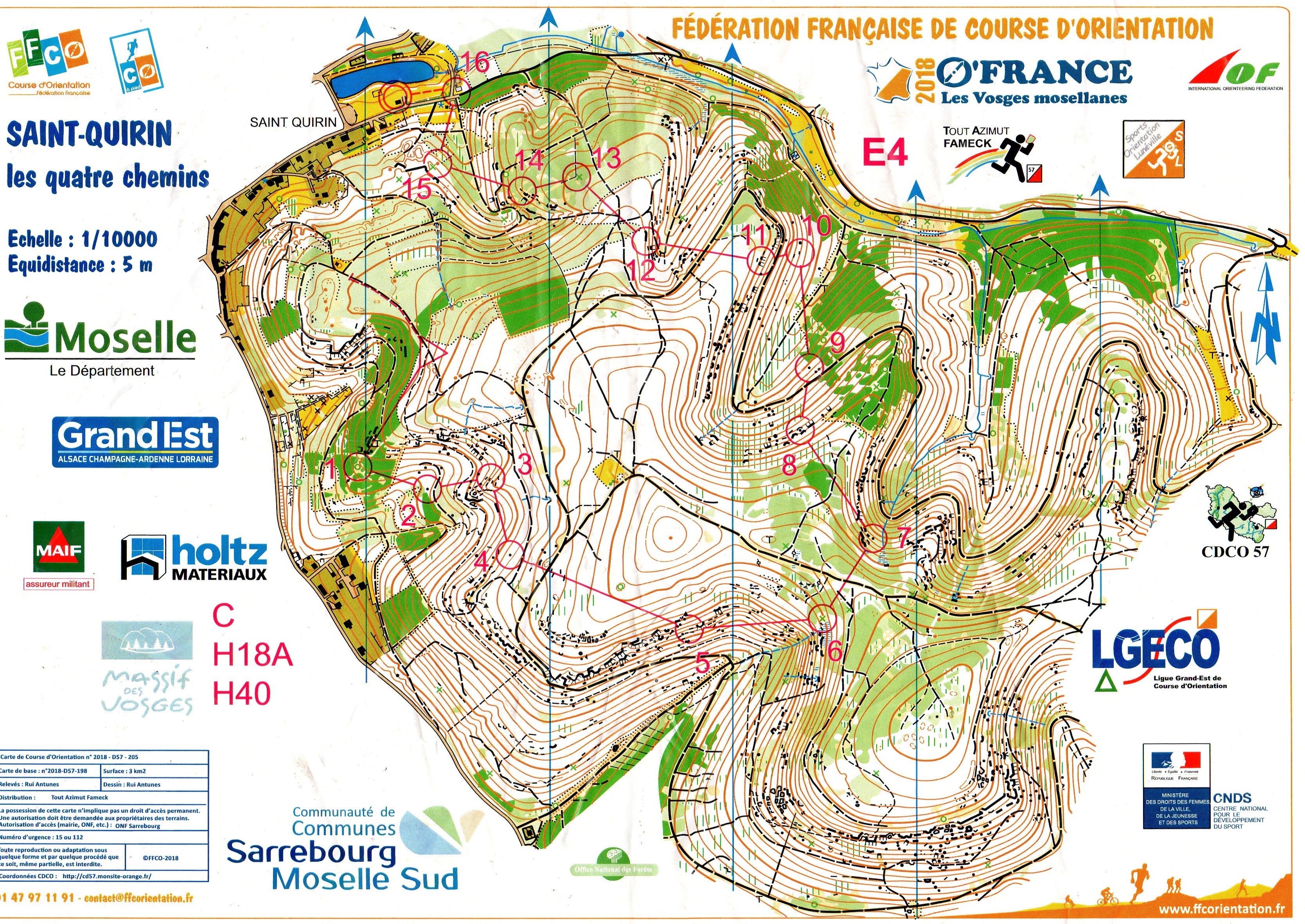 E4 O'France 2018. MD (13-07-2018)