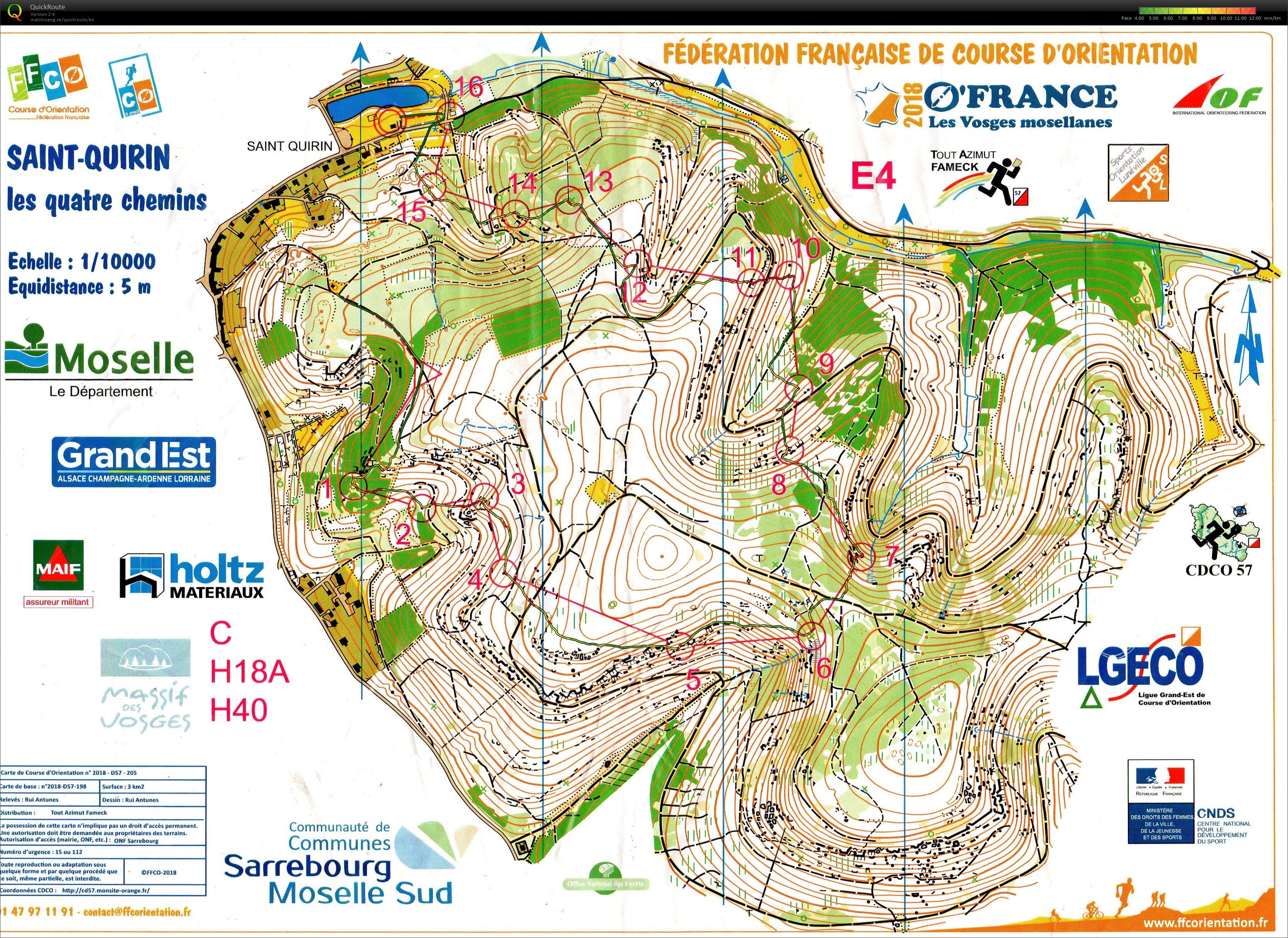E4 O'France 2018. MD (13-07-2018)