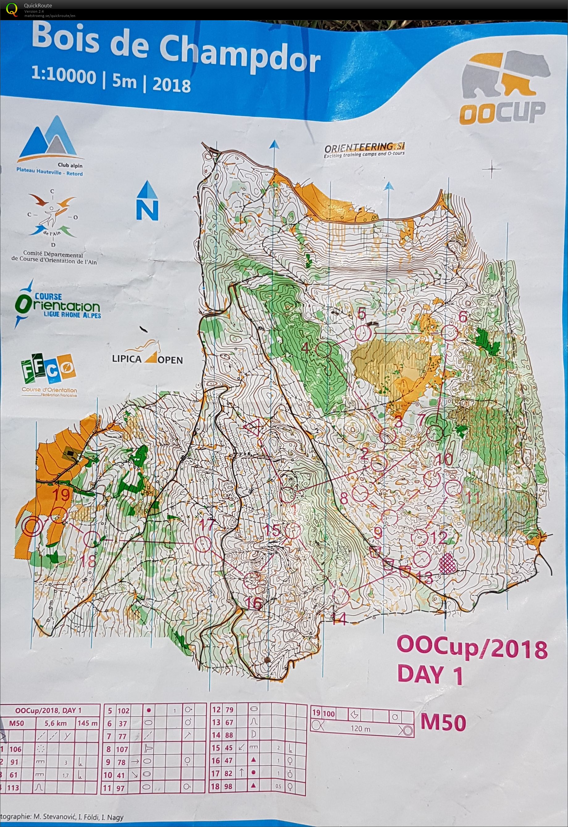 OOCup 2018 - Etape 1 (2018-07-25)