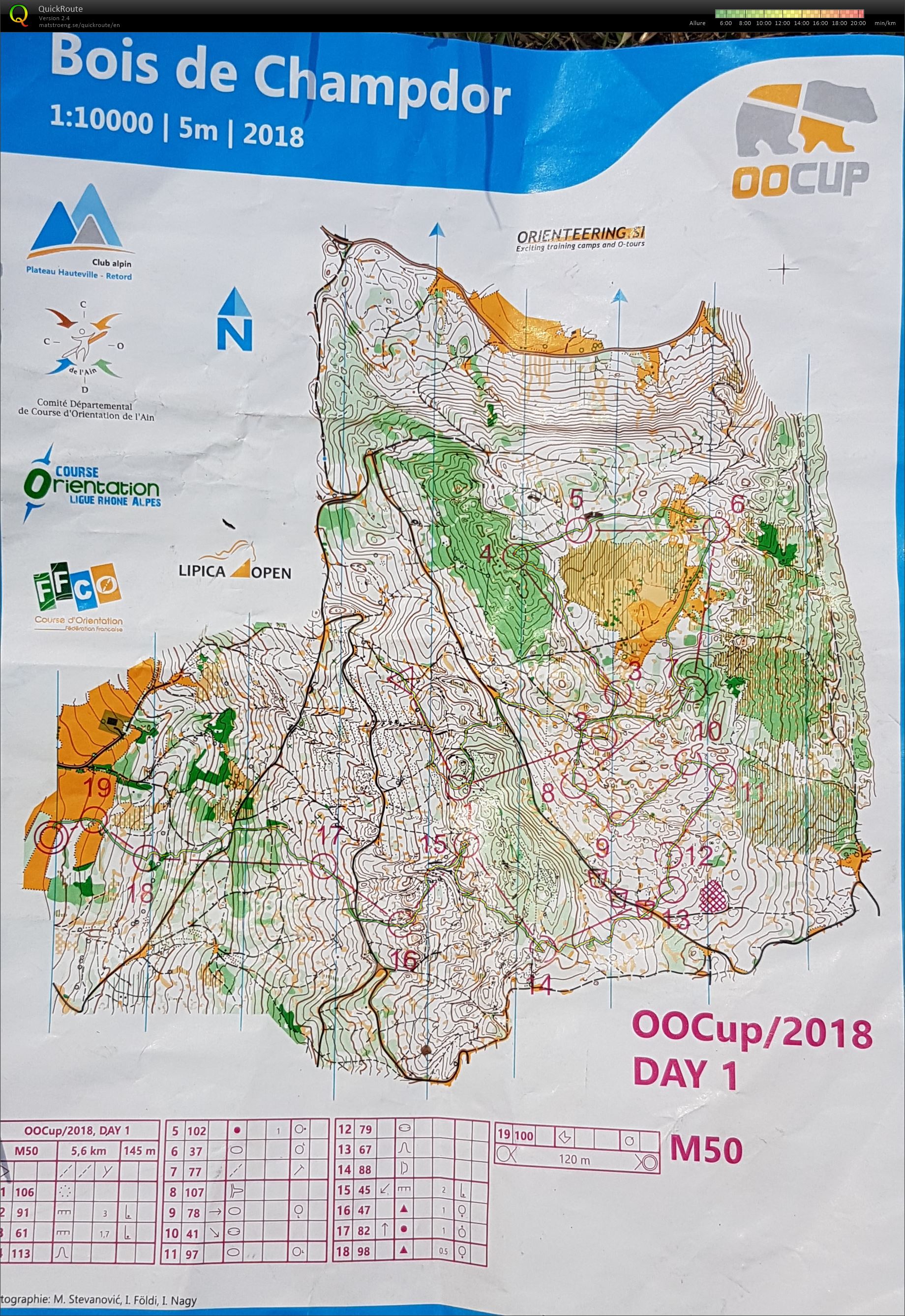 OOCup 2018 - Etape 1 (2018-07-25)