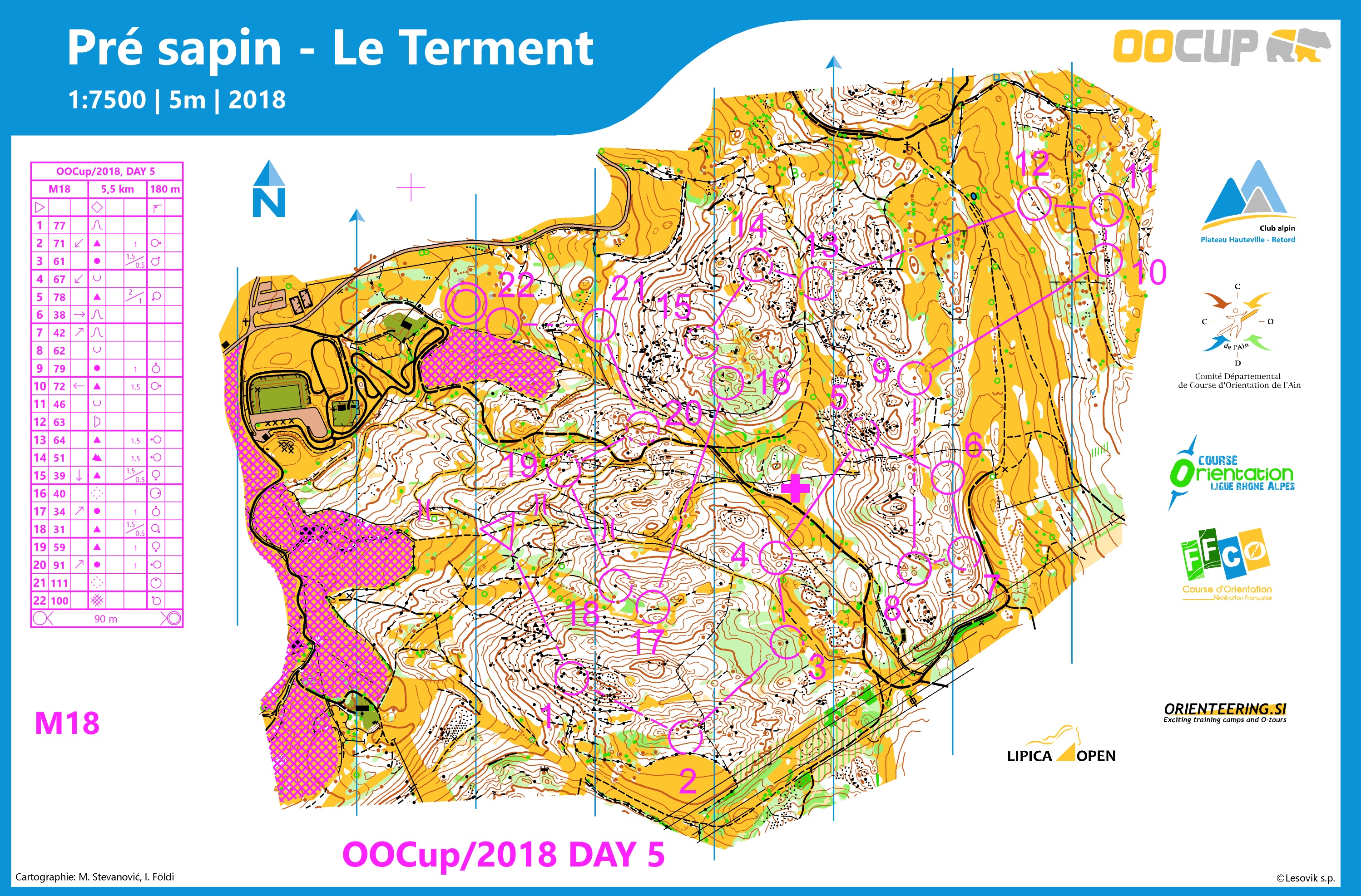 E5 OOCup 2018.  (29-07-2018)