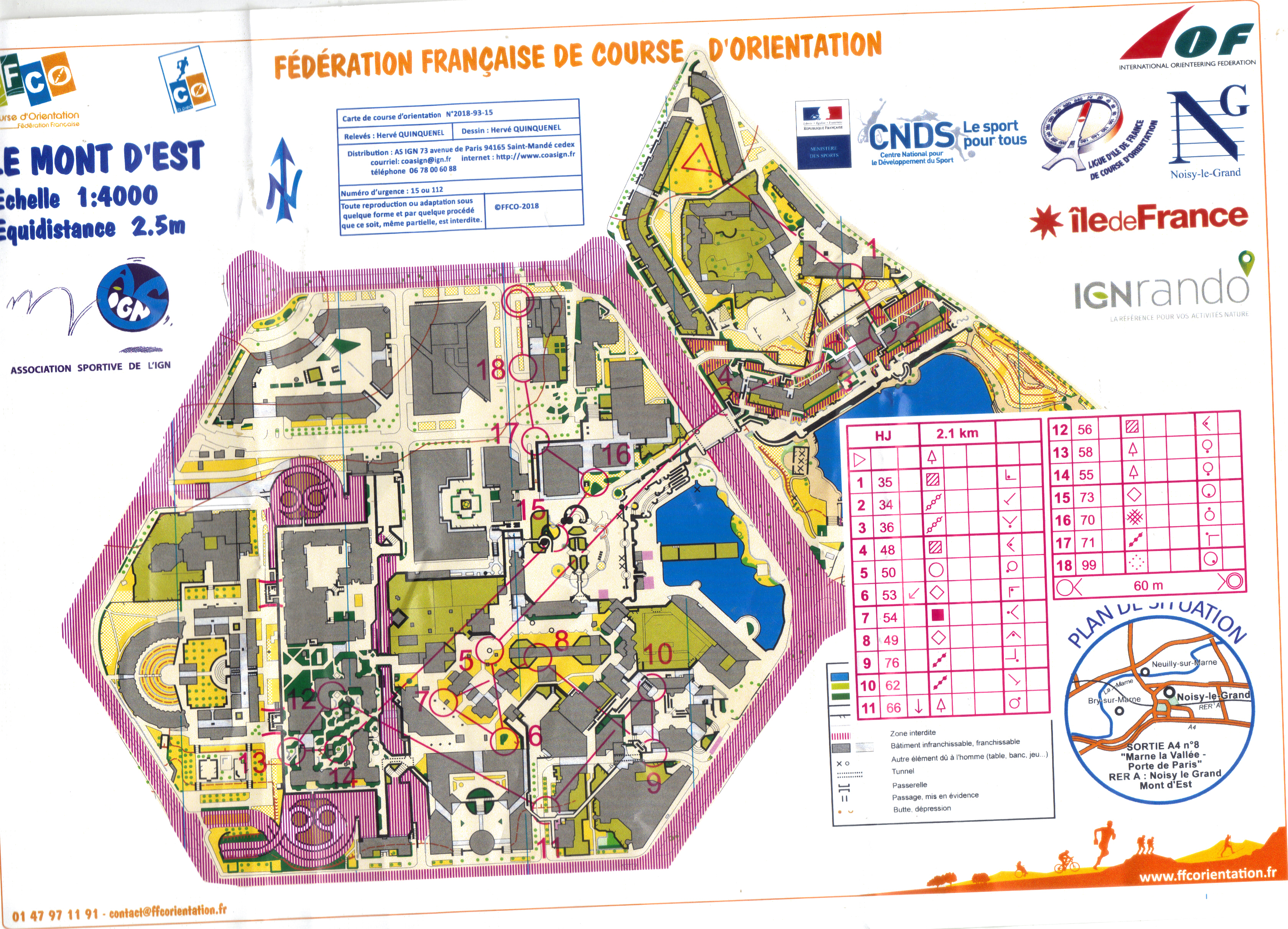 Championnat Régional de Sprint 2018 (16/09/2018)