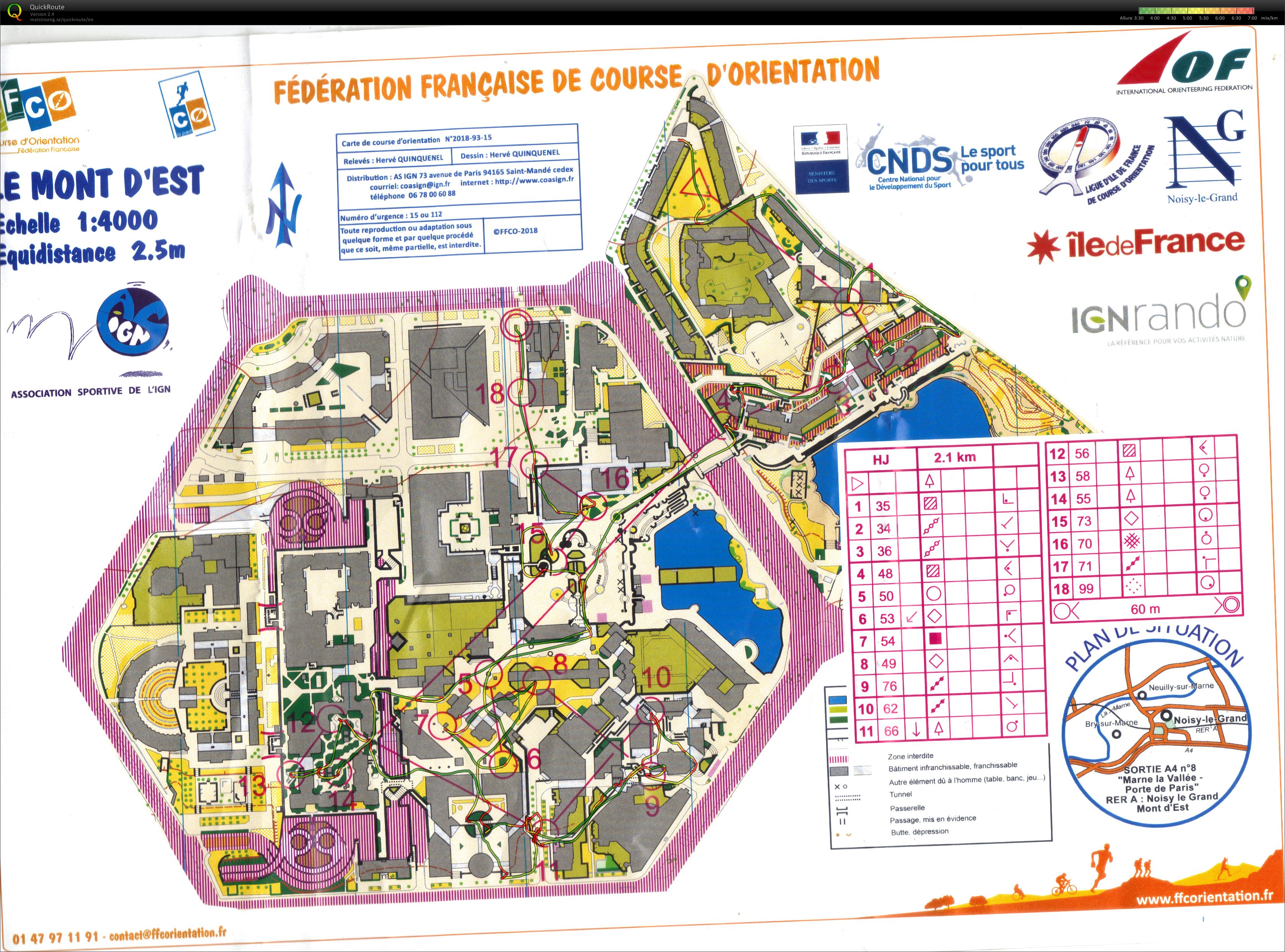 Championnat Régional de Sprint 2018 (16/09/2018)