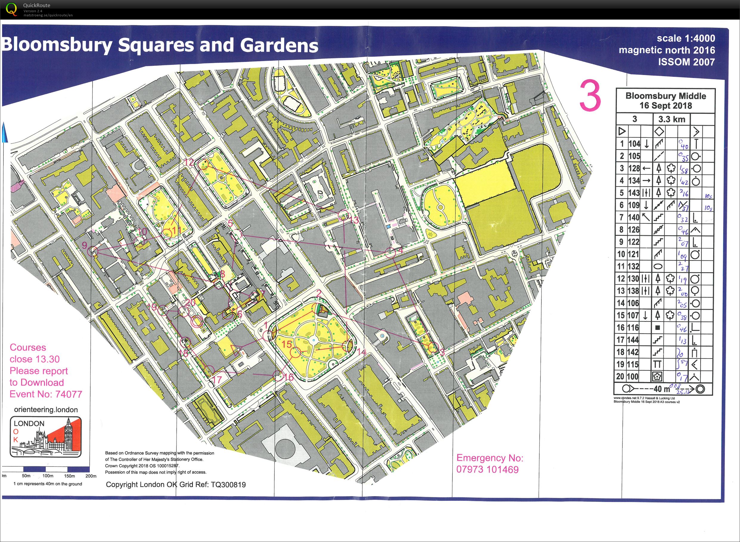 City of London weekend Day 3 (16-09-2018)