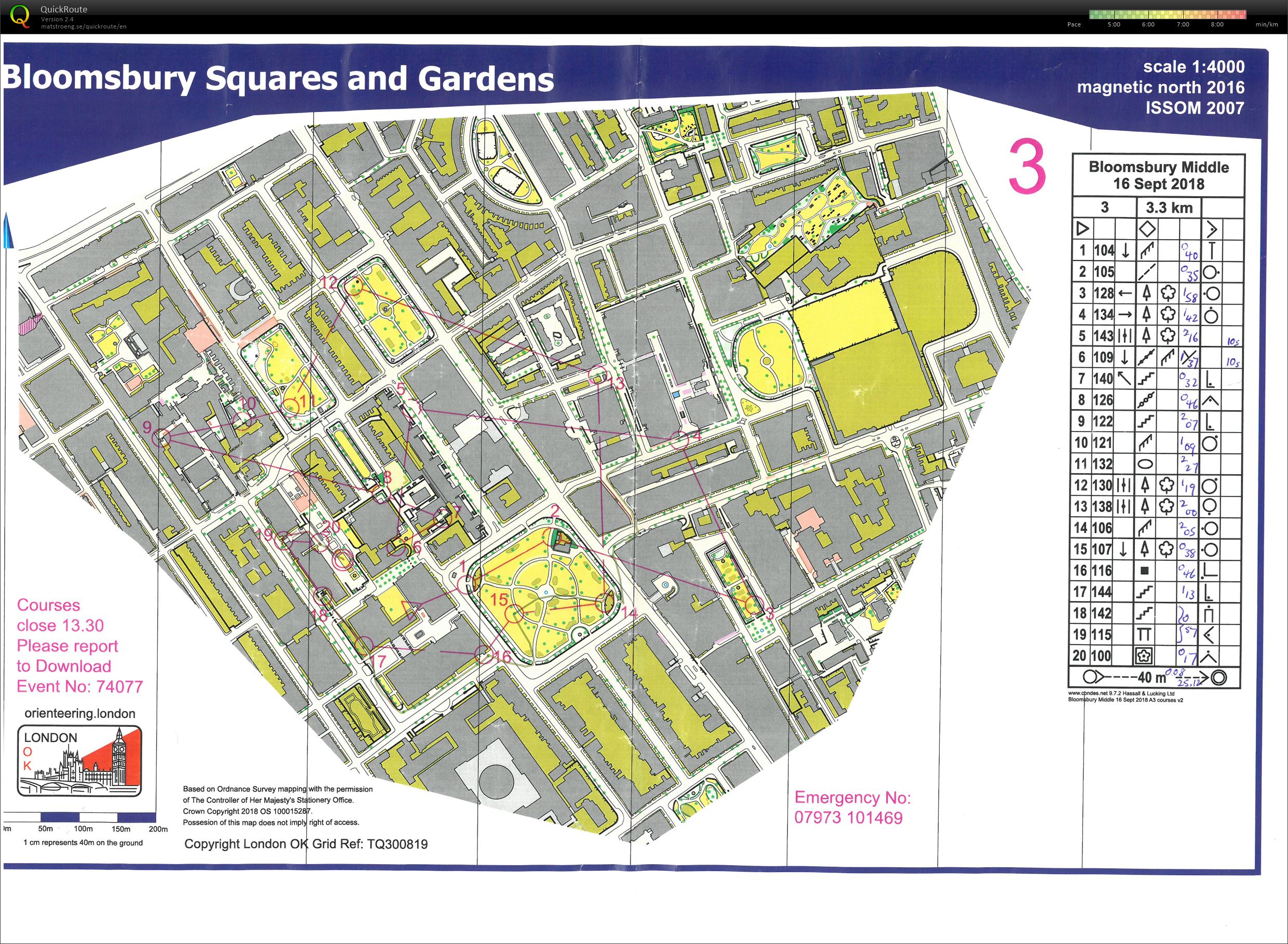 City of London weekend Day 3 (16-09-2018)