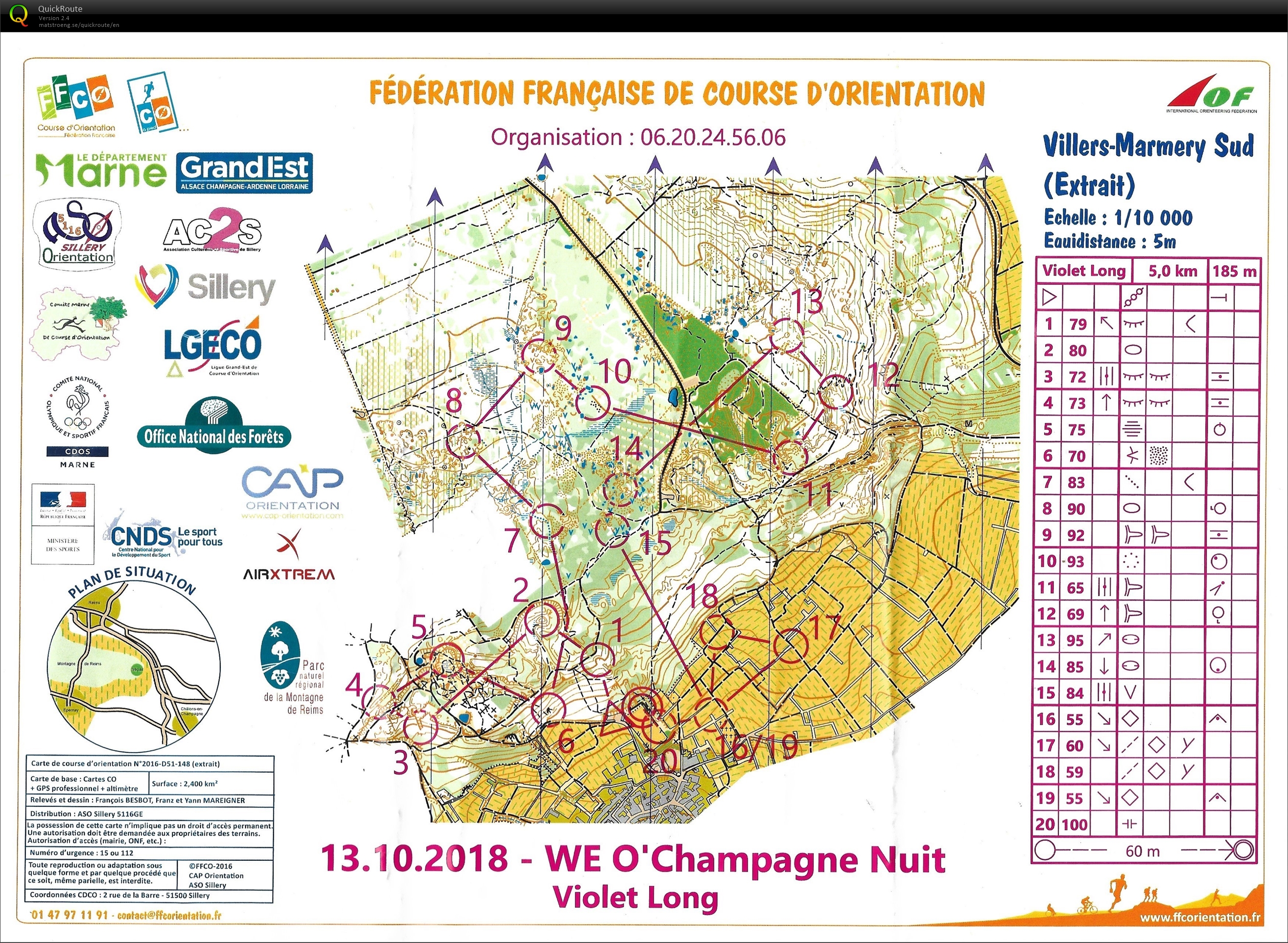 O'Champagne 2018 - Etape 2 (nuit) (13-10-2018)