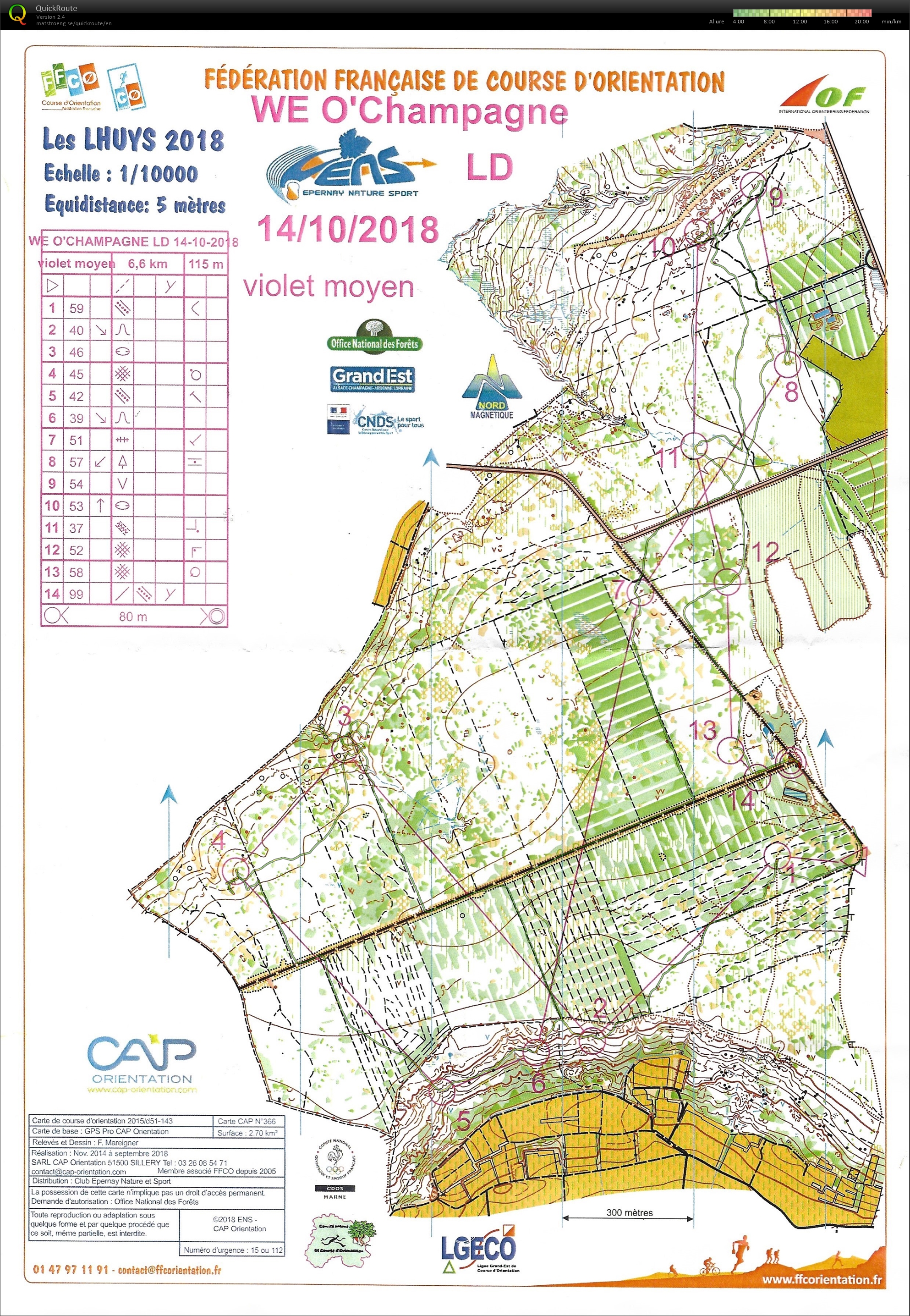 O'Champagne 2018 - Etape 3 (LD) (14.10.2018)