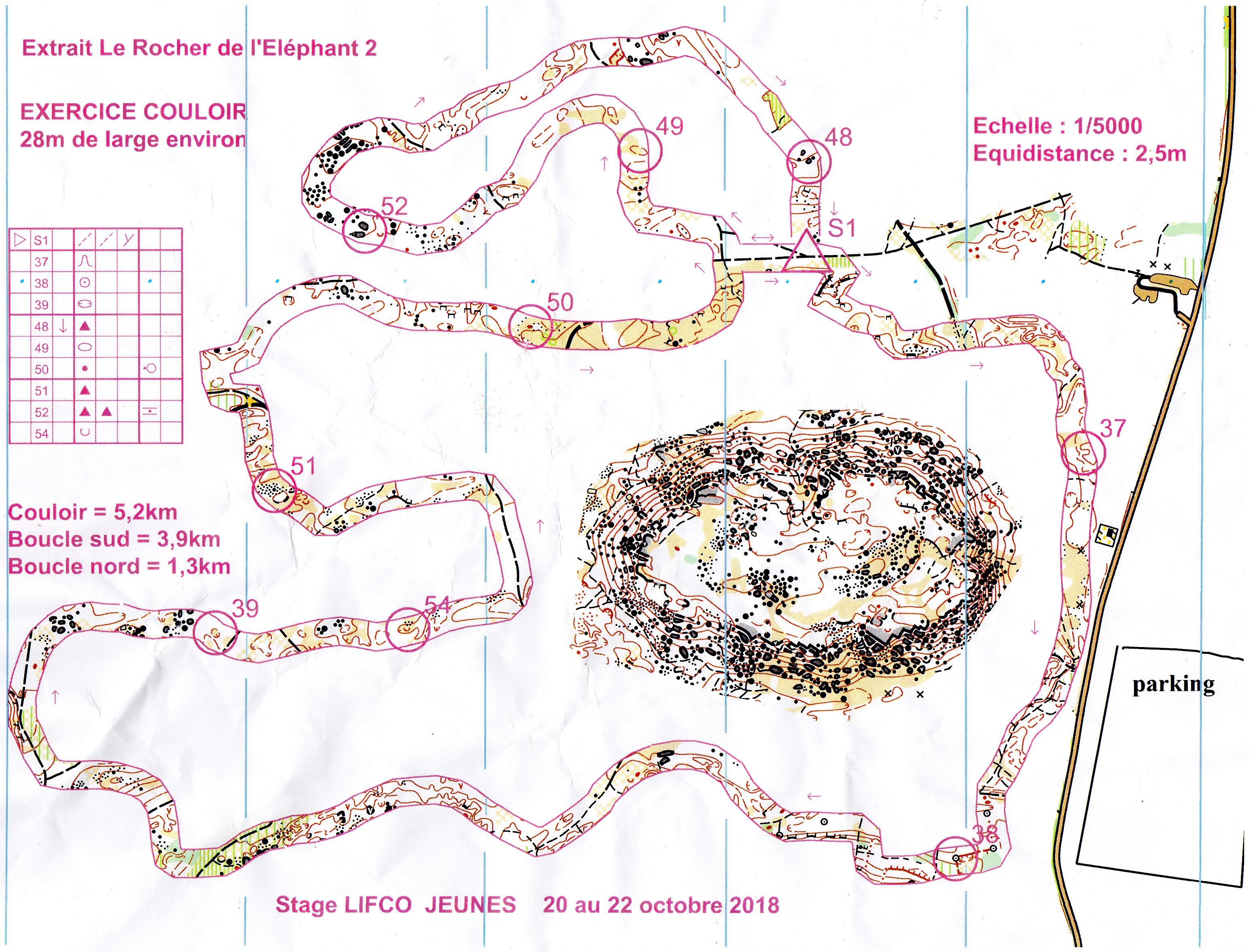 Couloir Stage Ligue (21/10/2018)