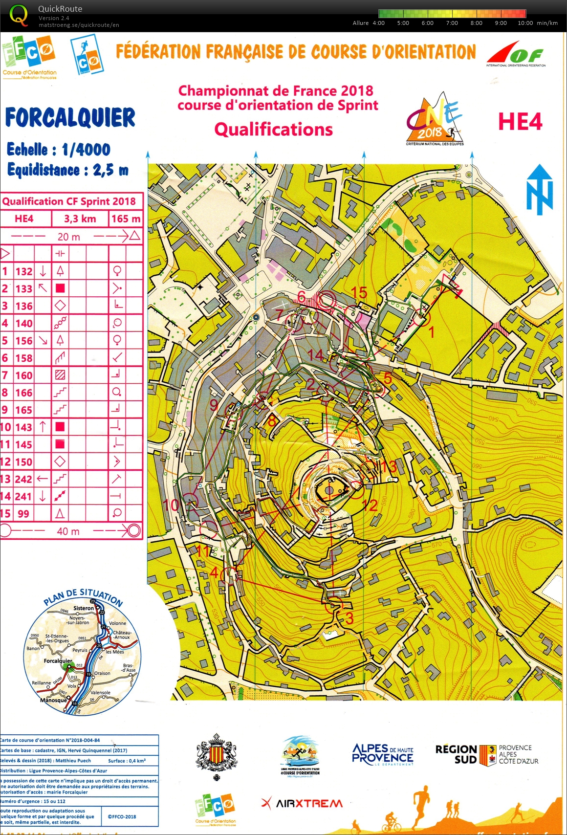 Qualif Championnat de france  (03-11-2018)