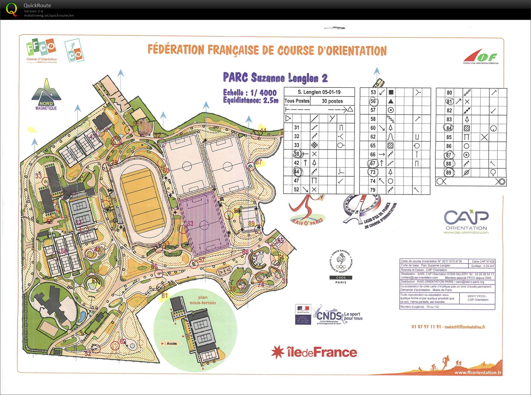 RaidO'Paris training (05-01-2019)