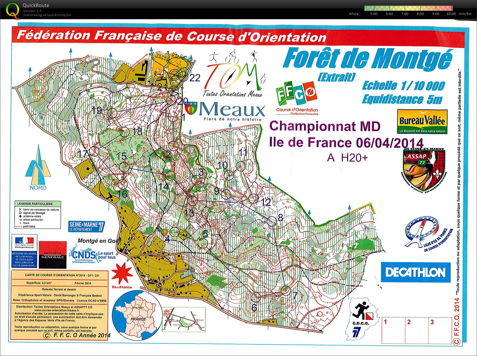 Championnat MD IdF (06/04/2014)