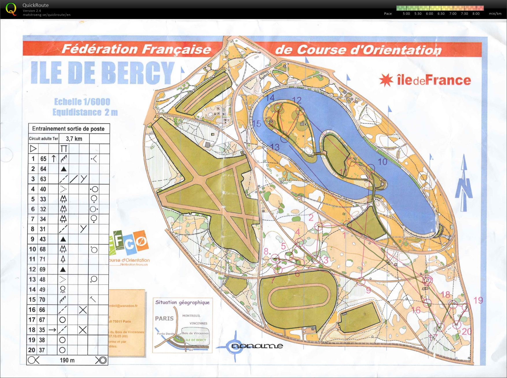 Raid Orientation Paris  (23-02-2019)