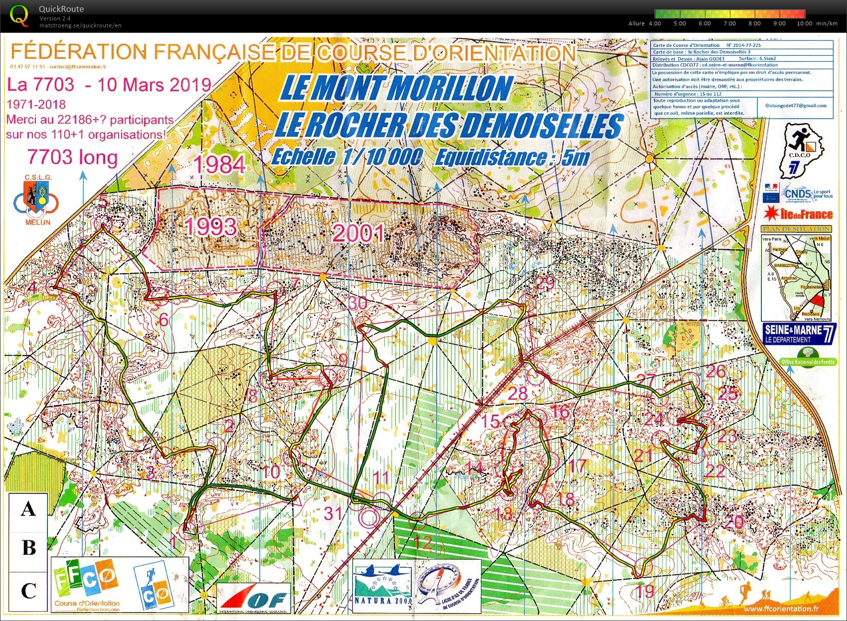 Dernière du 7703 (10-03-2019)