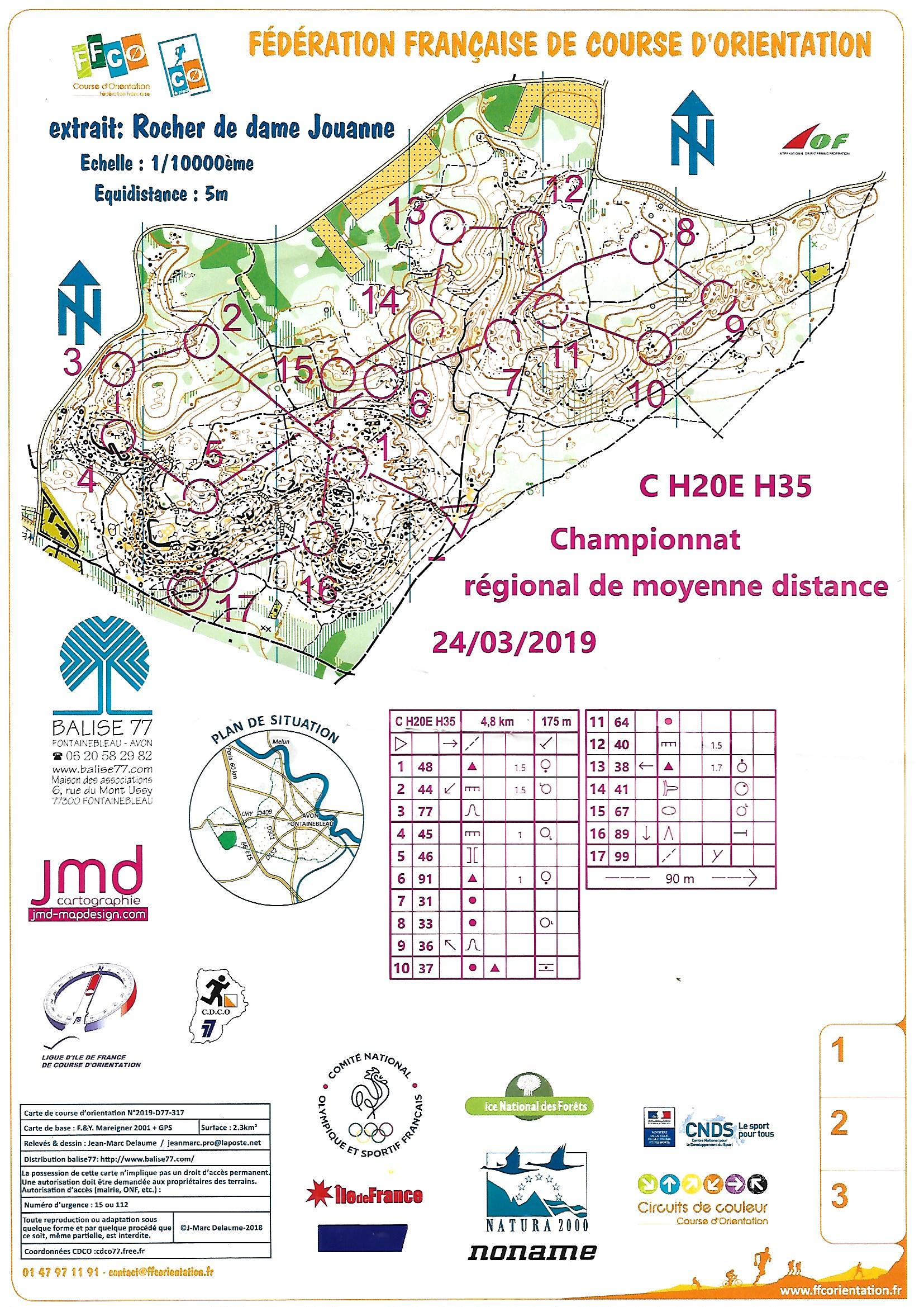 CR Moyenne Distance (24.03.2019)