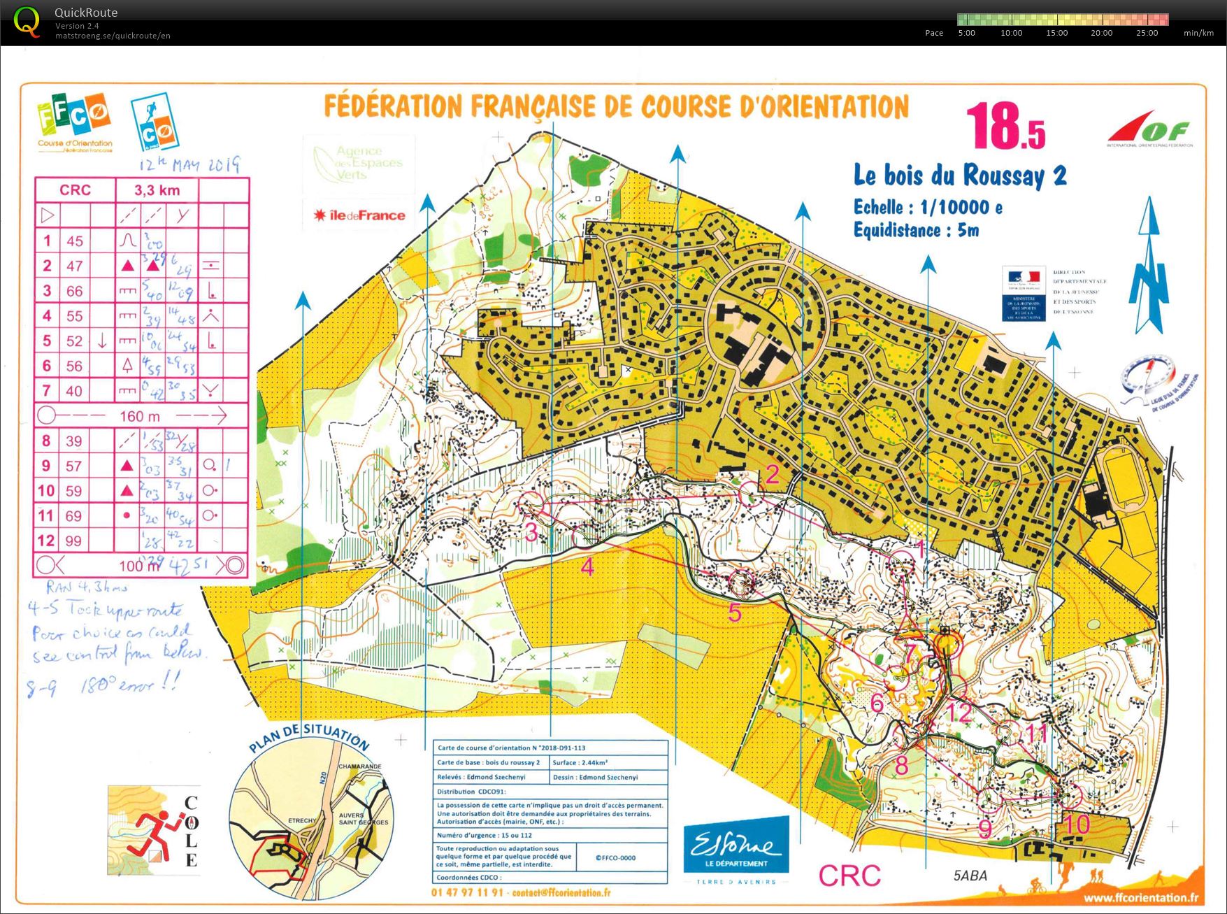 Ile de France CRC Relay (2019-05-12)