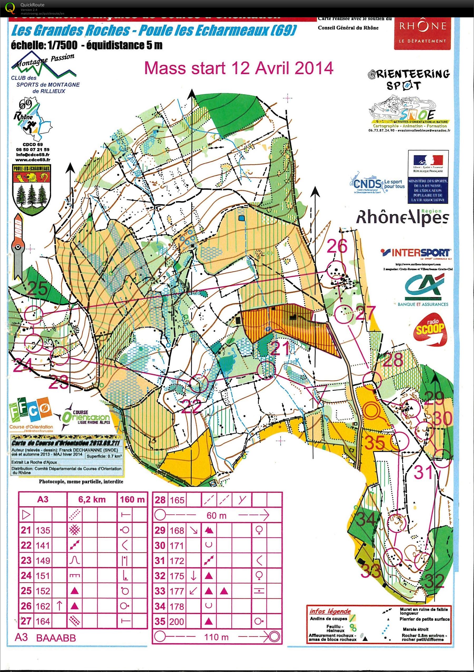 Mass Start - Circuit A - 2eme boucle (2014-04-12)