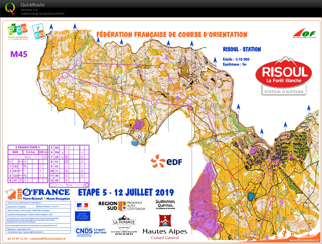 E5 O France (12.07.2019)