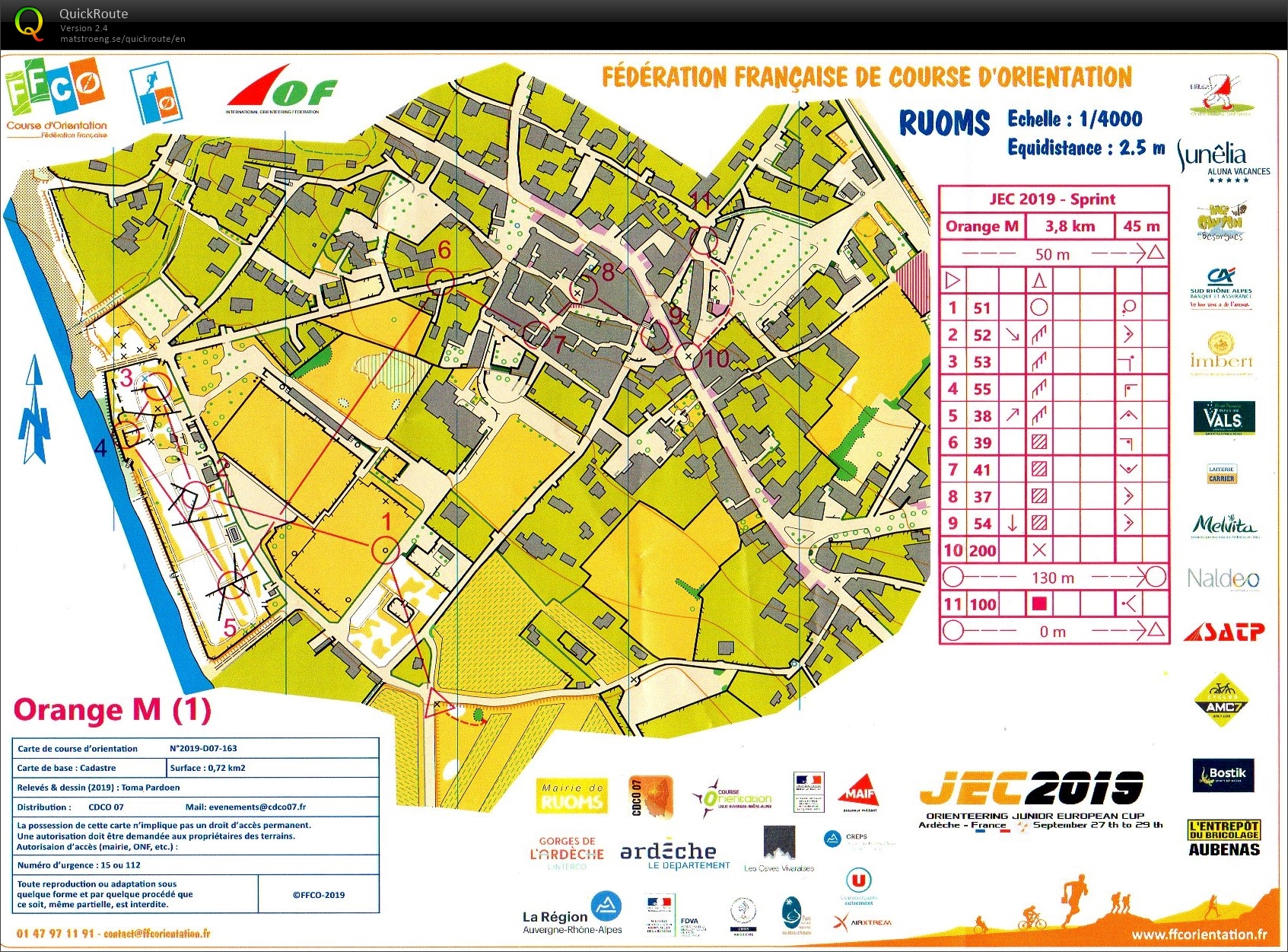 Sprint Open JEC 2019  part1 (27-09-2019)