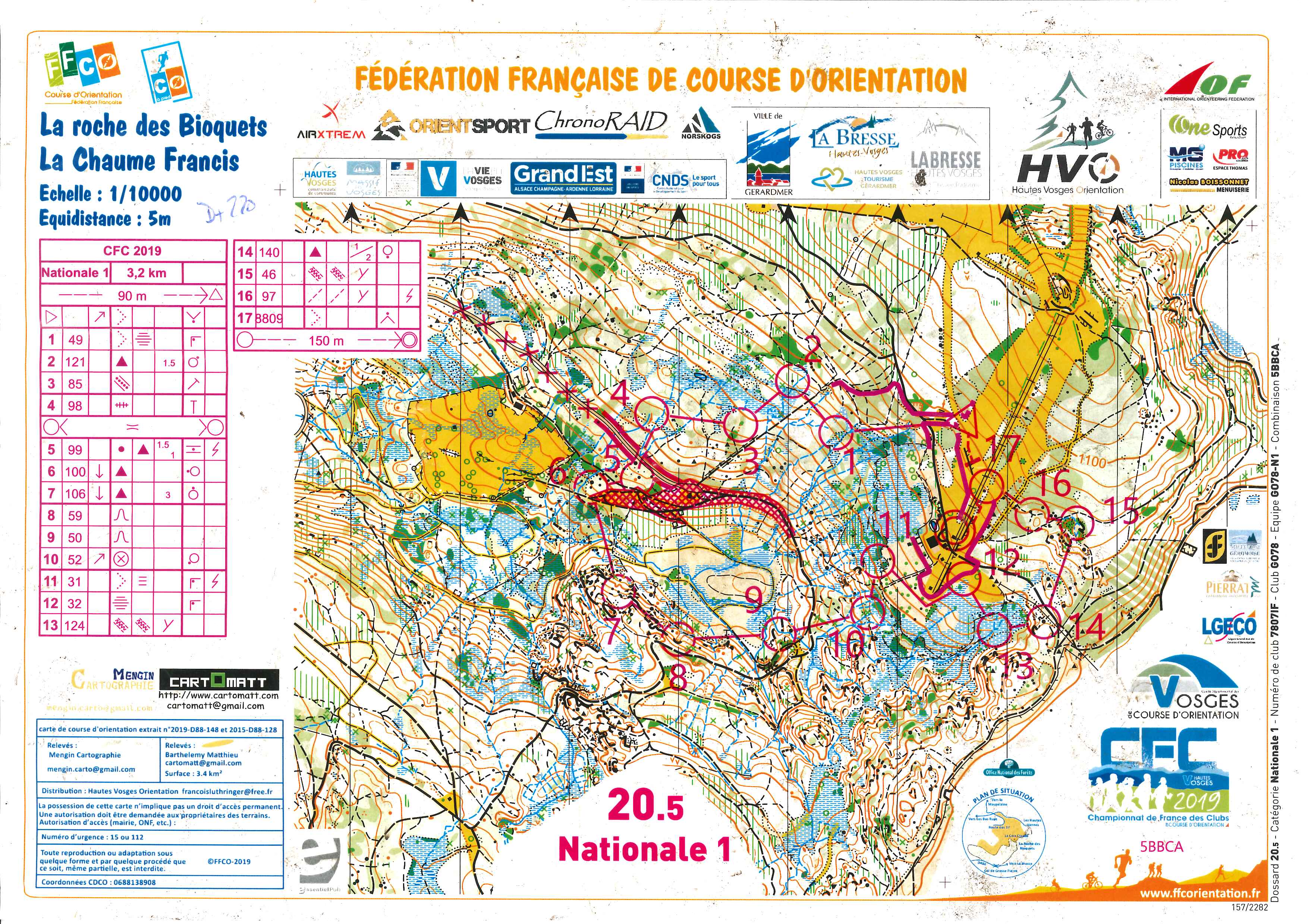 CFC N1 Gerardmer, 5e relais (2019-10-19)