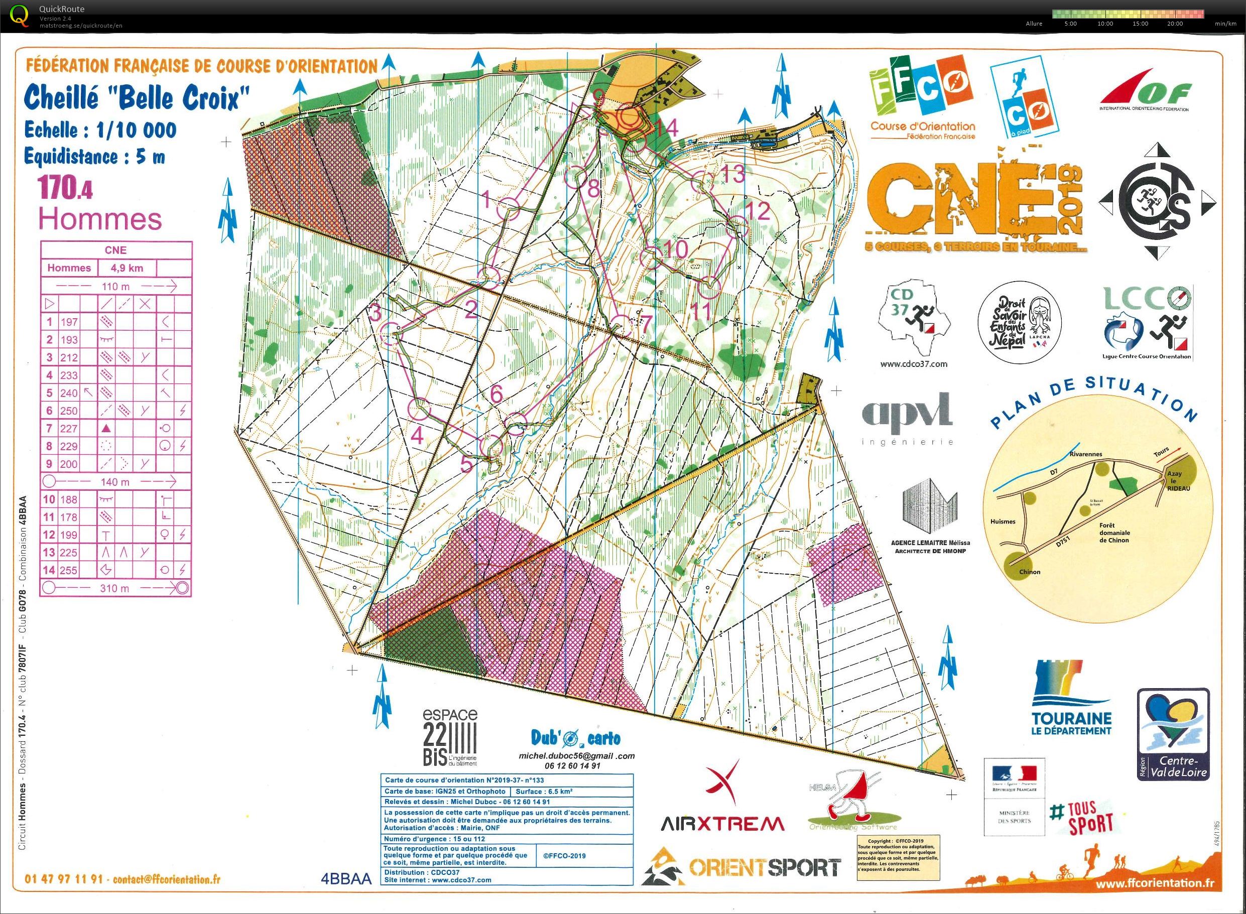 CNE Relais 4 Hommes - Equipe 2 du GO78 (03-11-2019)