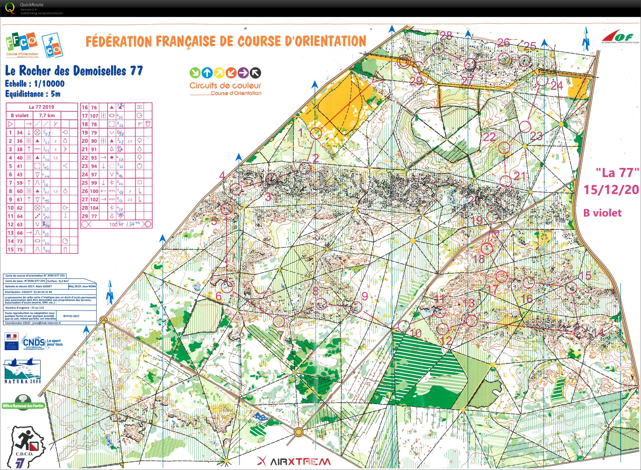 LA 77 B course (15-12-2019)