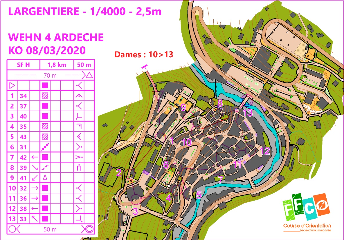 WEHN Ardèche - J2 - KO Manche 2 (08/03/2020)