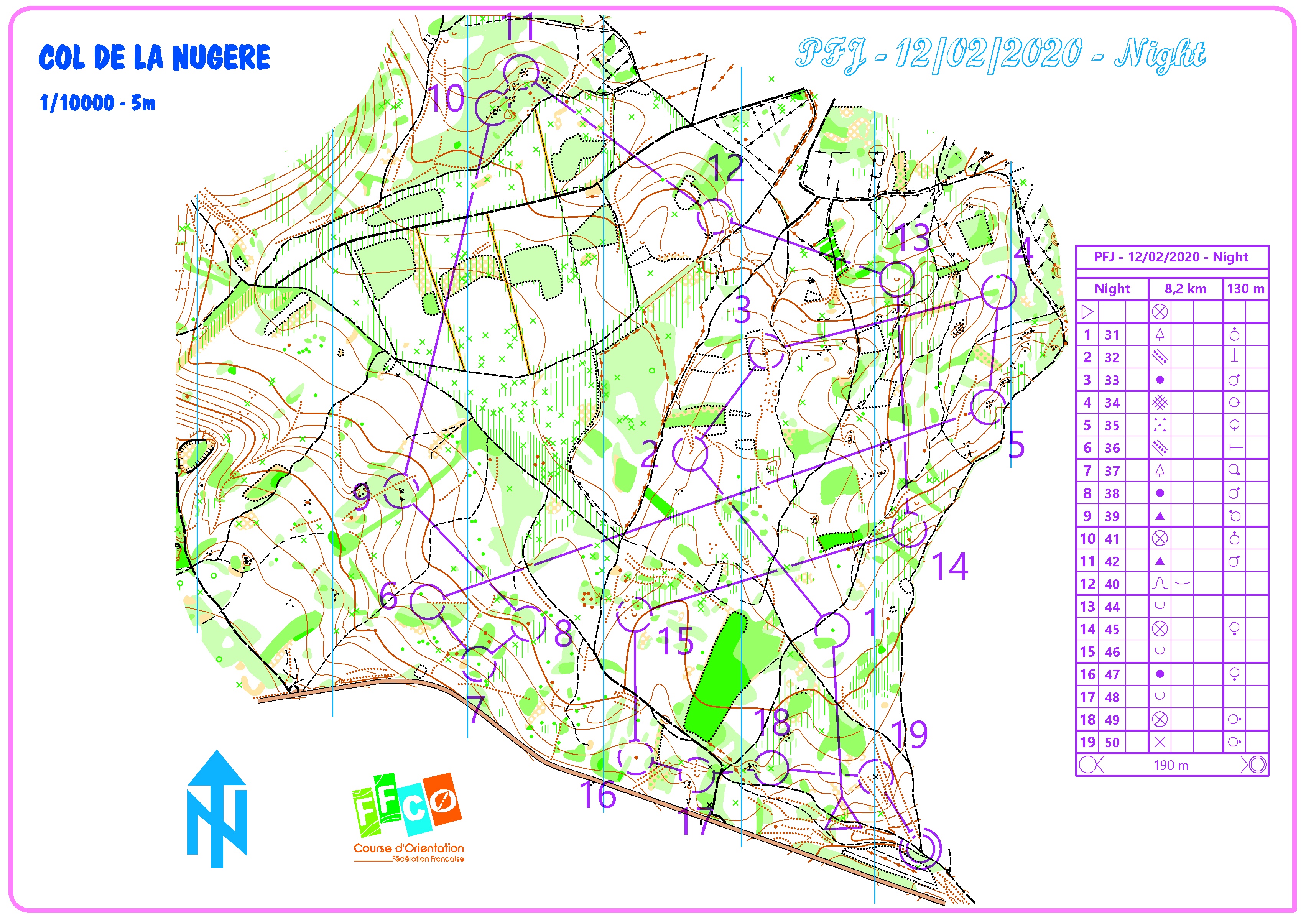 Petit circuit bien sympa sous l'averse (2020-05-23)