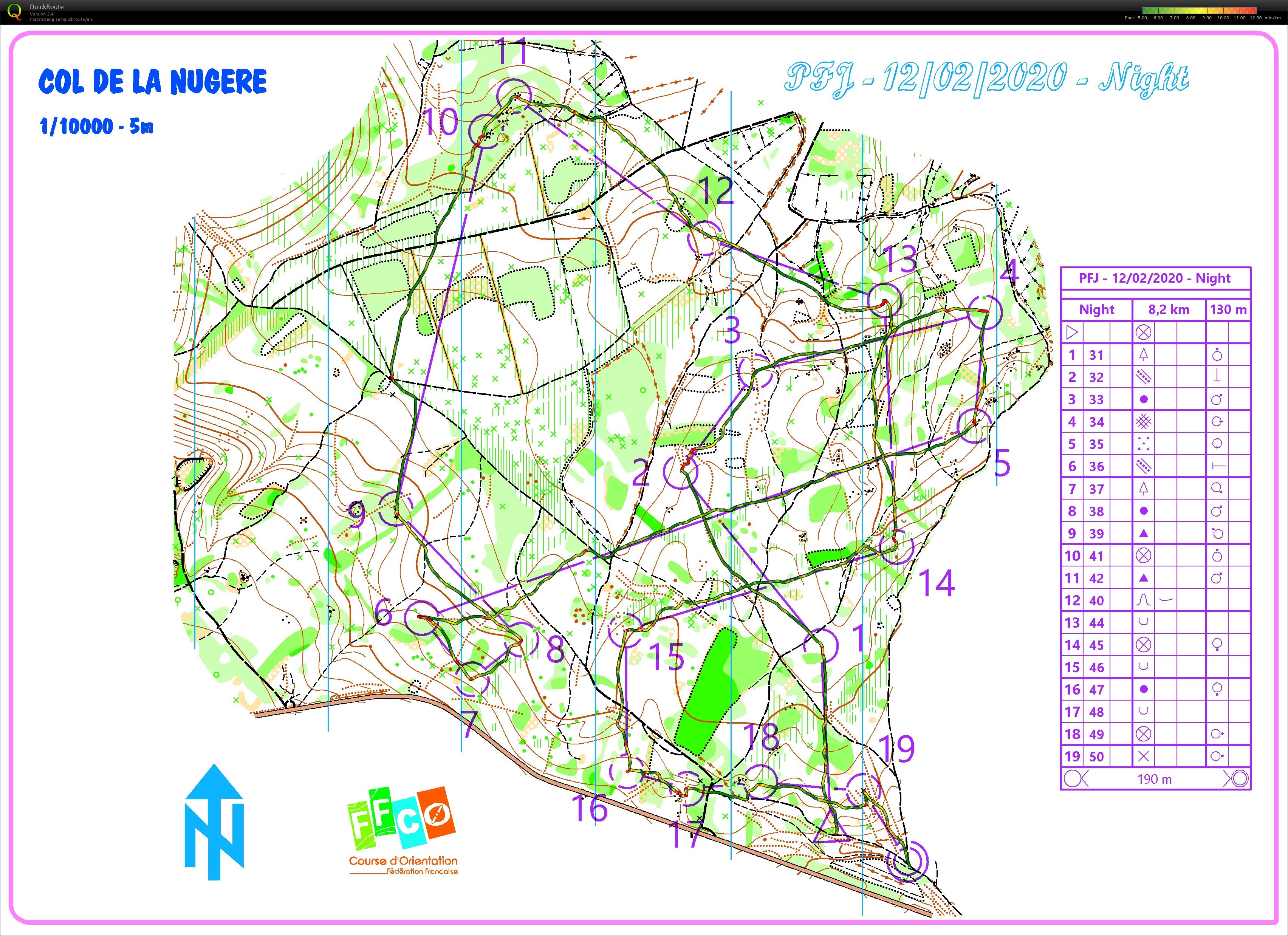 Petit circuit bien sympa sous l'averse (23-05-2020)