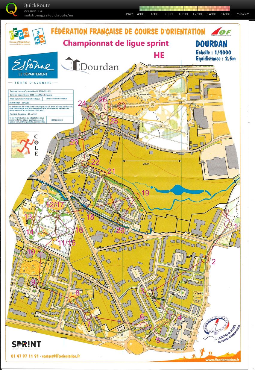 Ile de France Sprint Championship (13/09/2020)