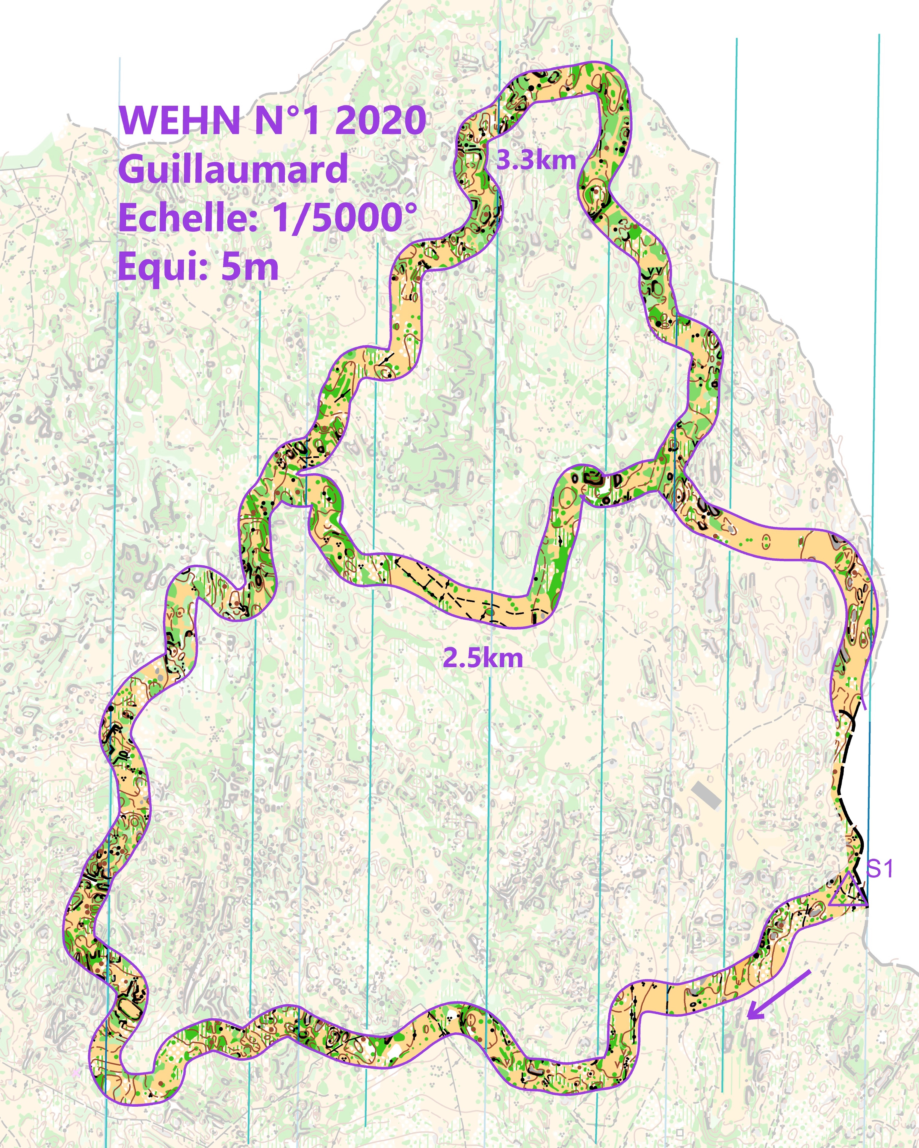 WEHN Larzac-J1-Couloir au Guillaumard (28.11.2020)