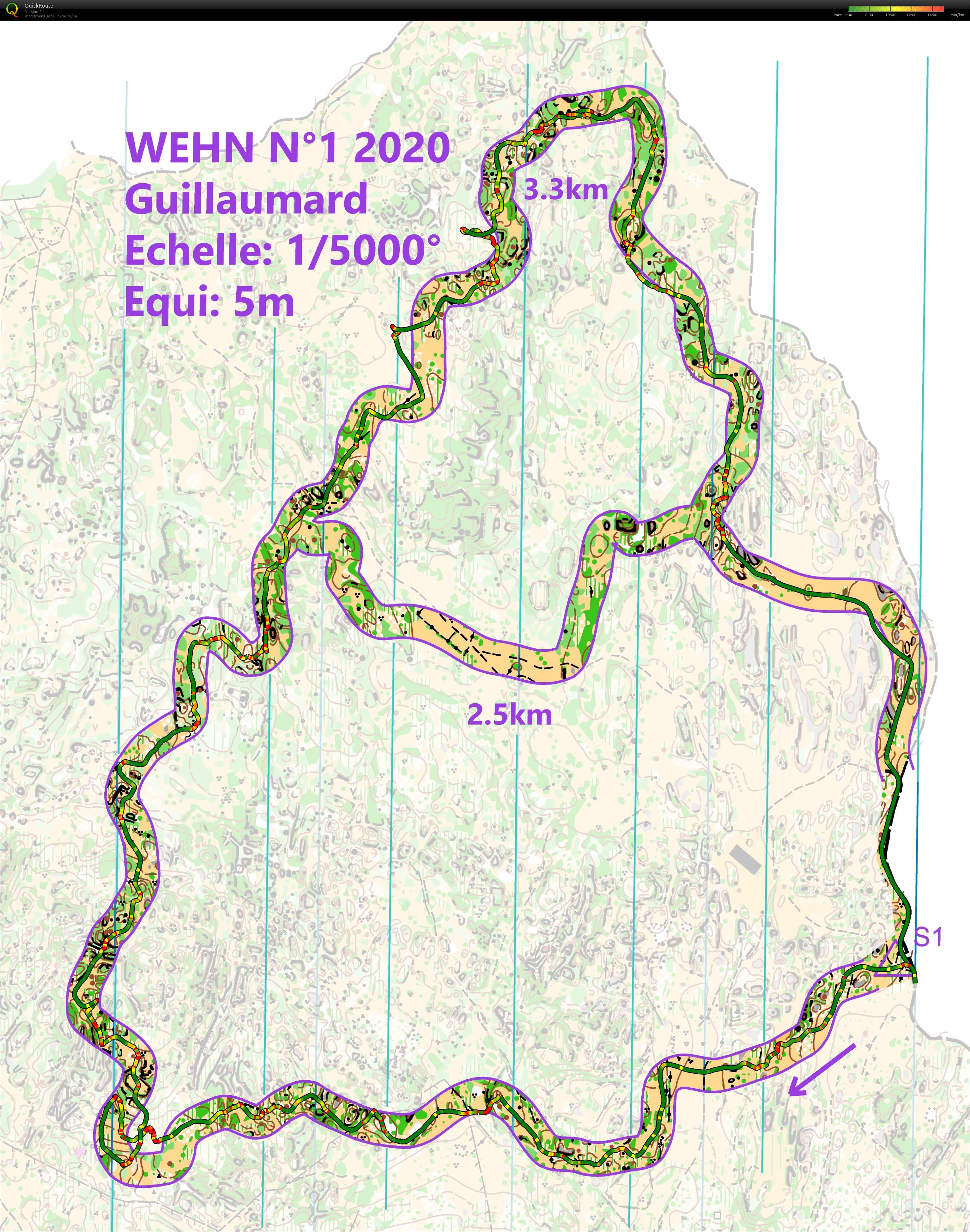 WEHN Larzac-J1-Couloir au Guillaumard (28.11.2020)