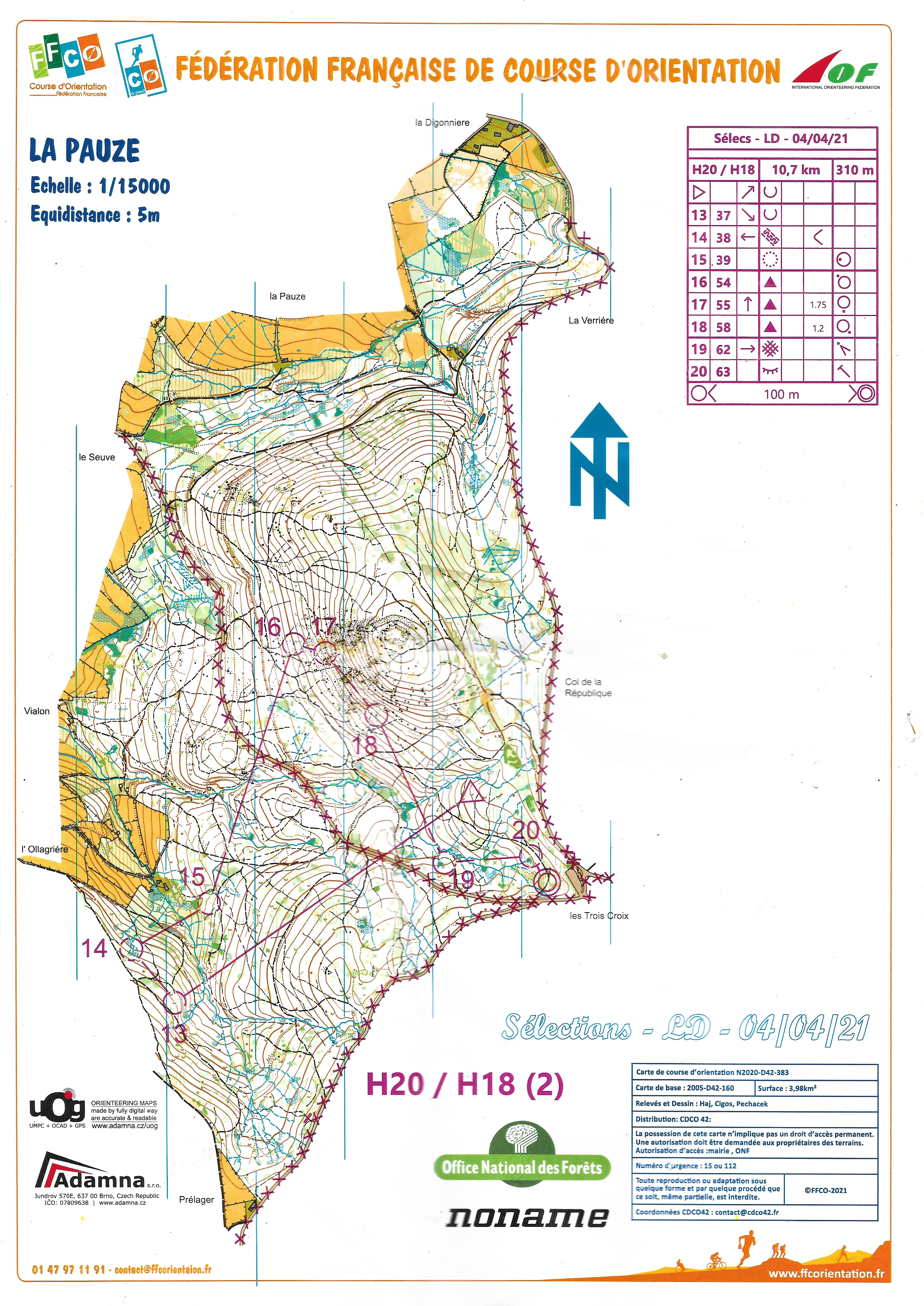 LD Sélecs JWOC 2021 #2 (04-04-2021)