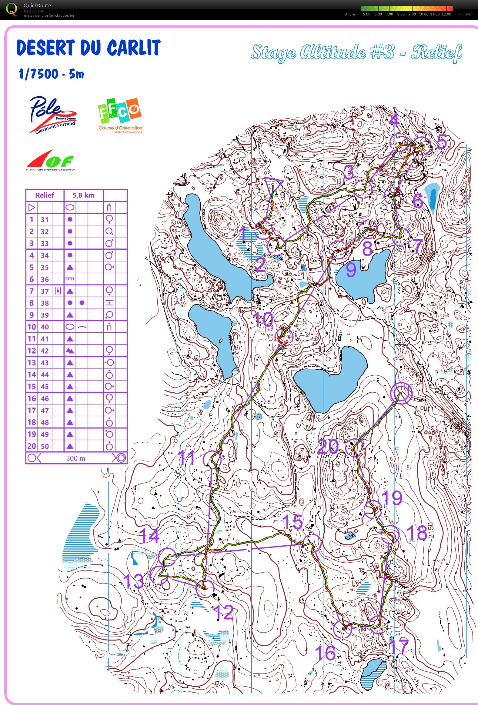 Stage Font-Romeu - Relief Désert du Carlit (2022-06-14)