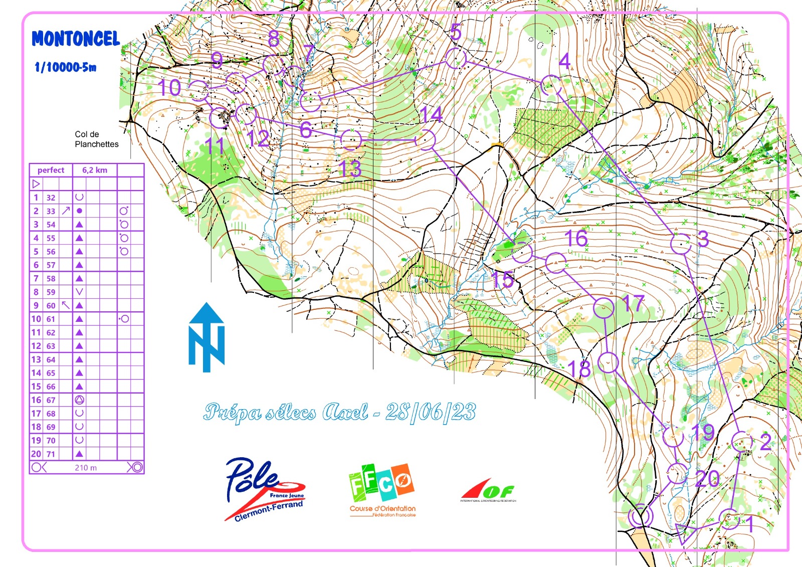 Perfect training au col de la charme  (2022-06-28)