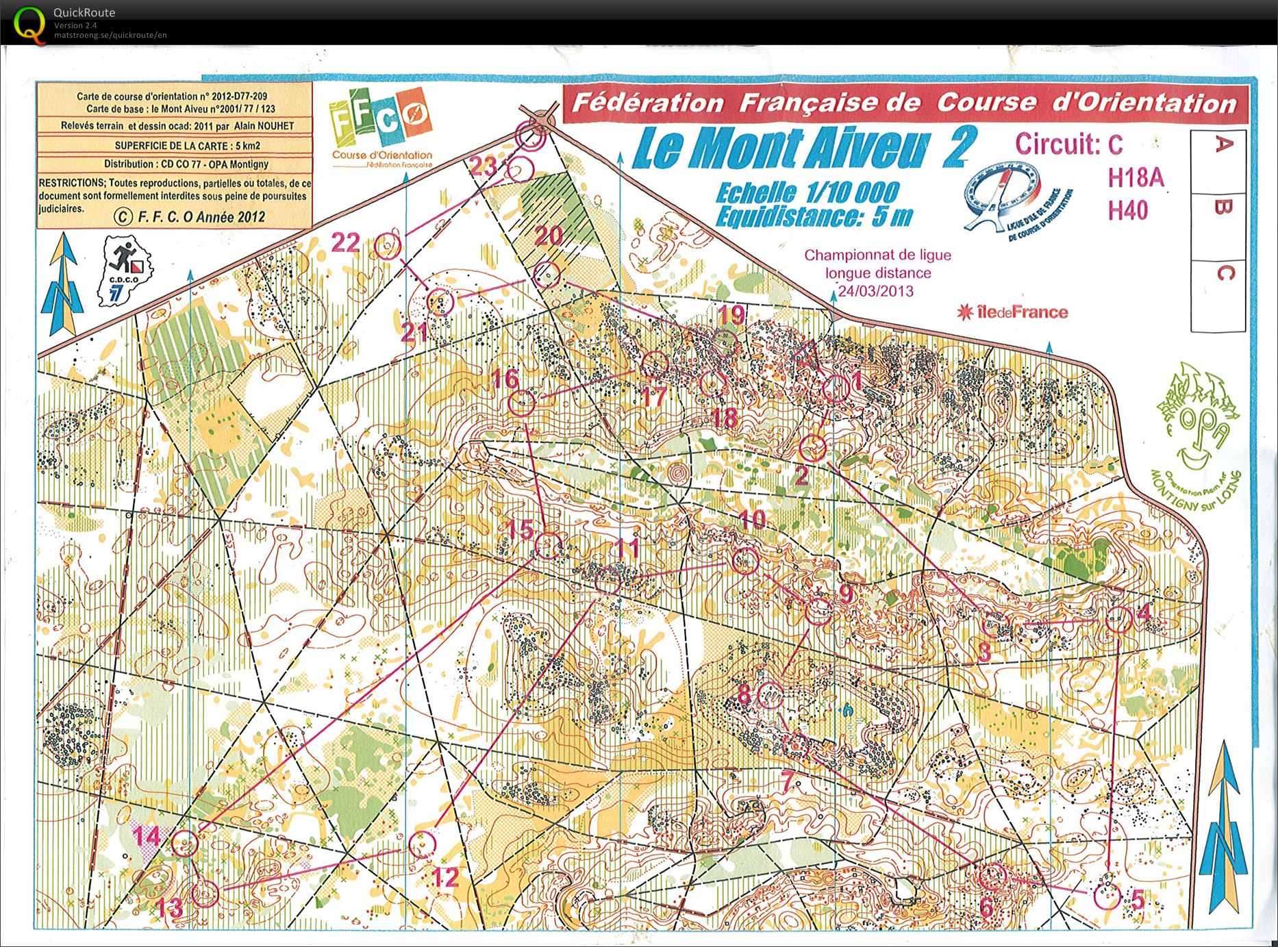 Championnat IdF LD (24-03-2013)