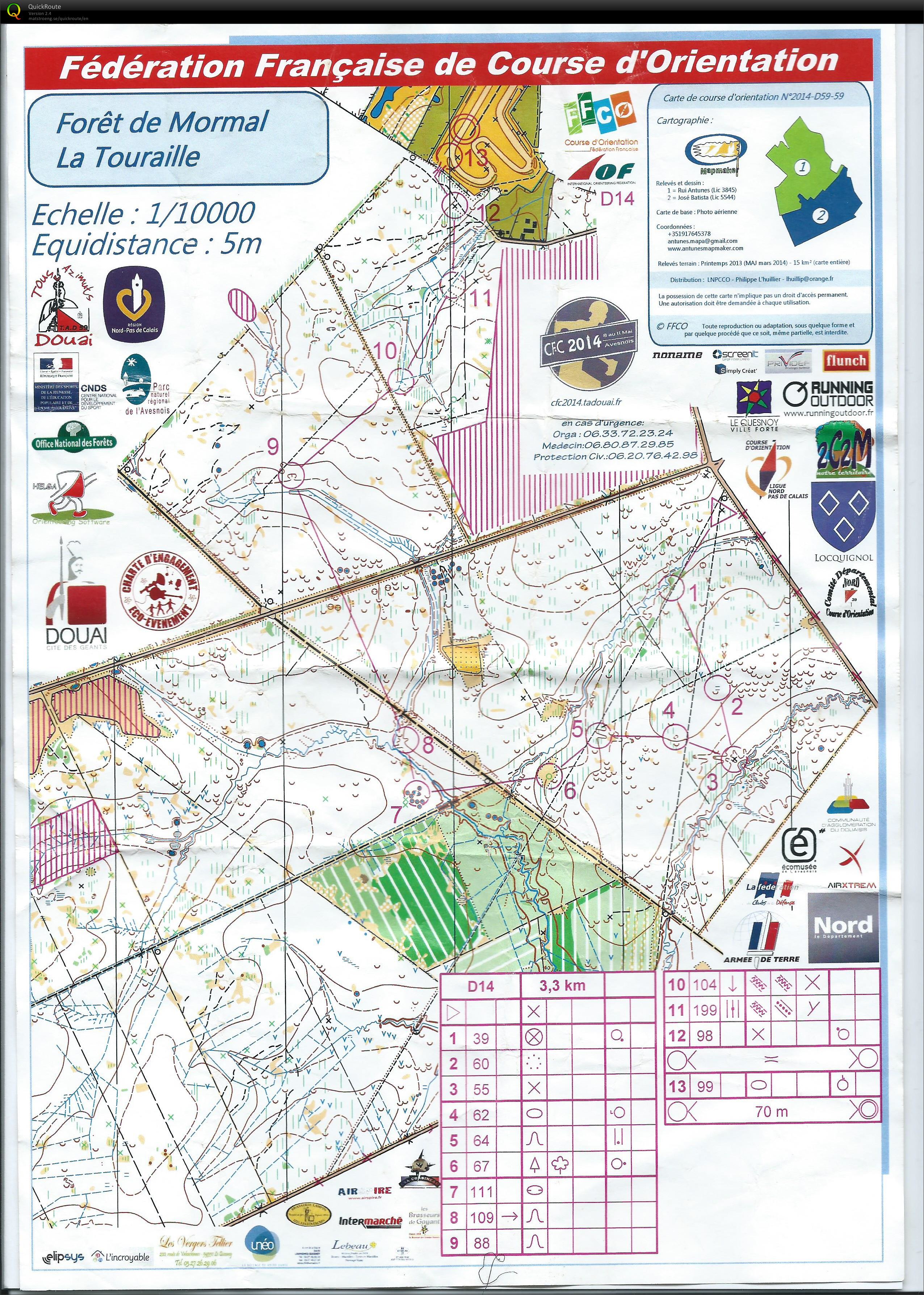 Championnat de France MD (10-05-2014)