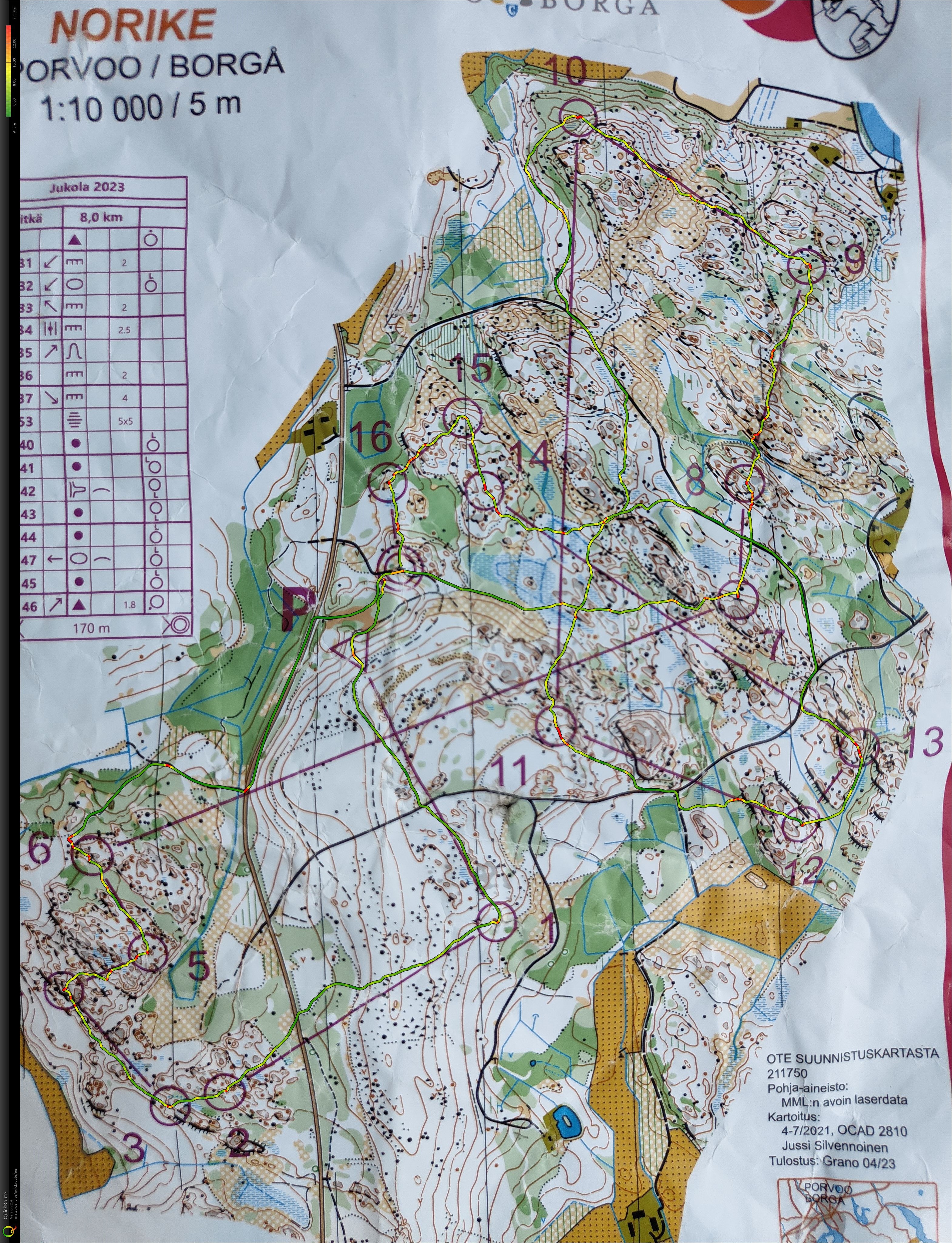 Prépa Jukola - Circuit Classique (13-06-2023)