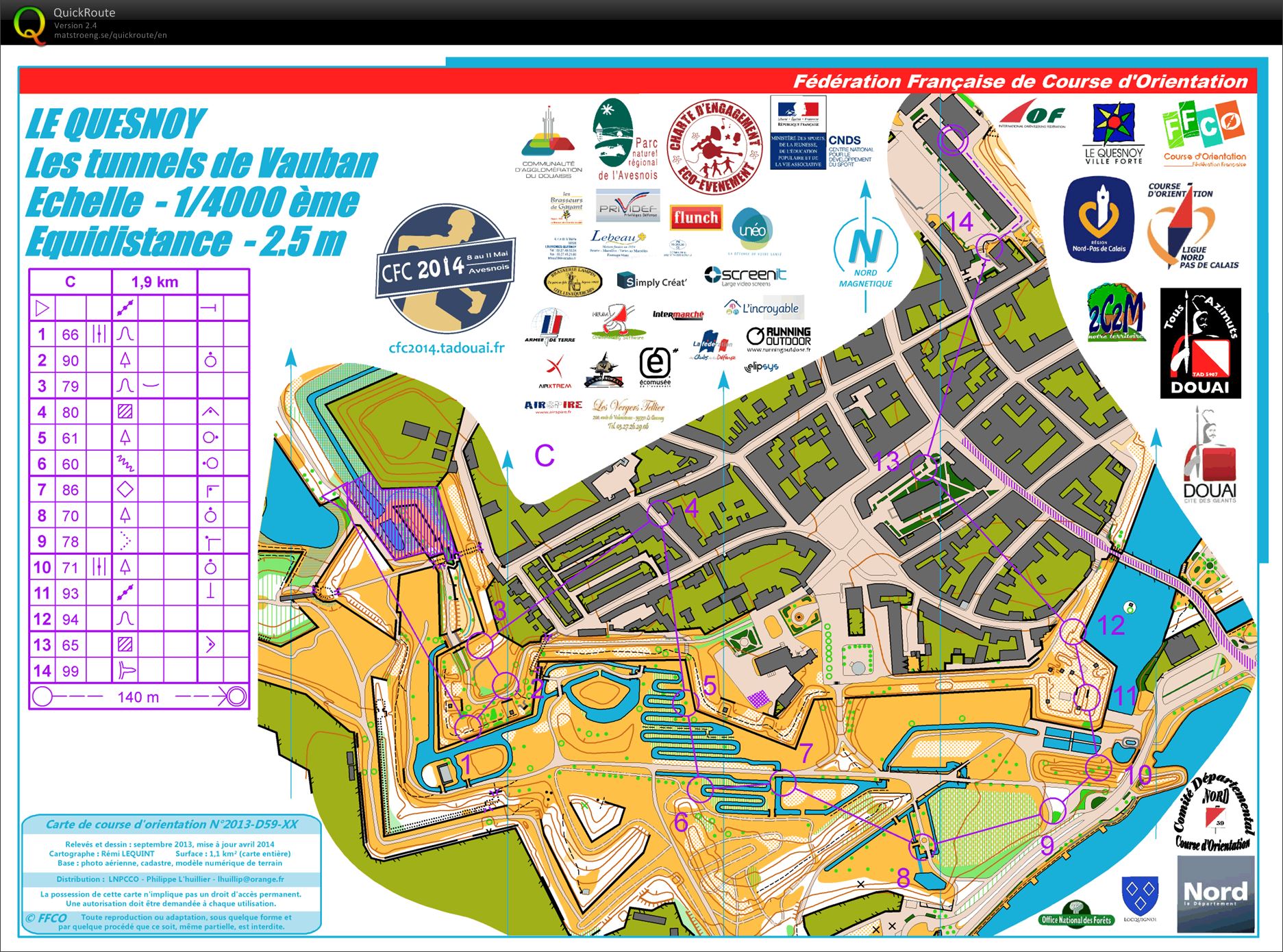 Sprint Le Quesnoy (08-05-2014)