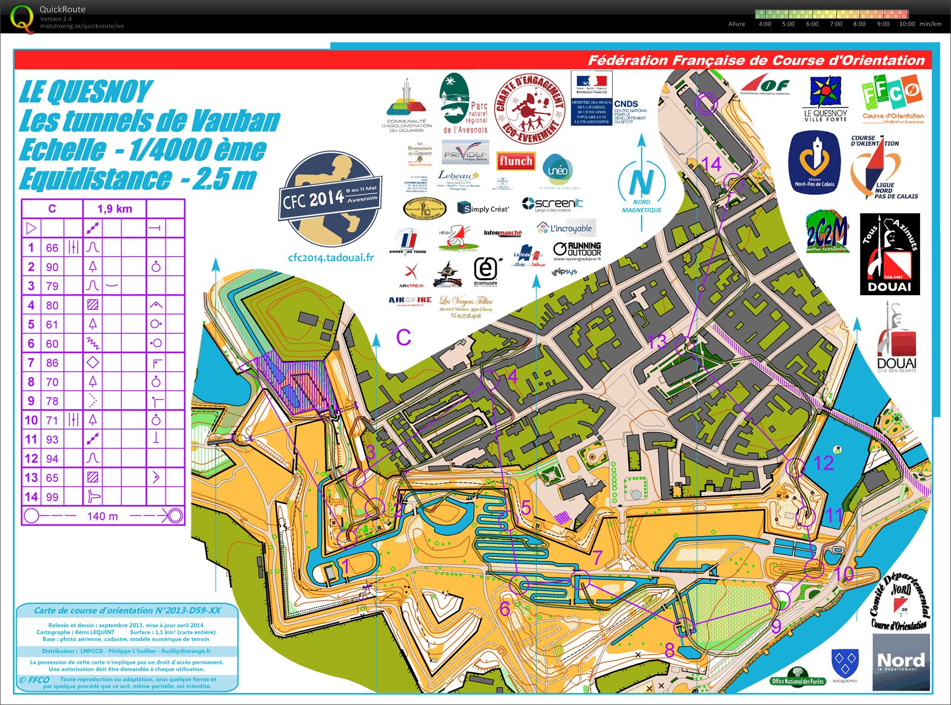 Sprint Le Quesnoy (08-05-2014)