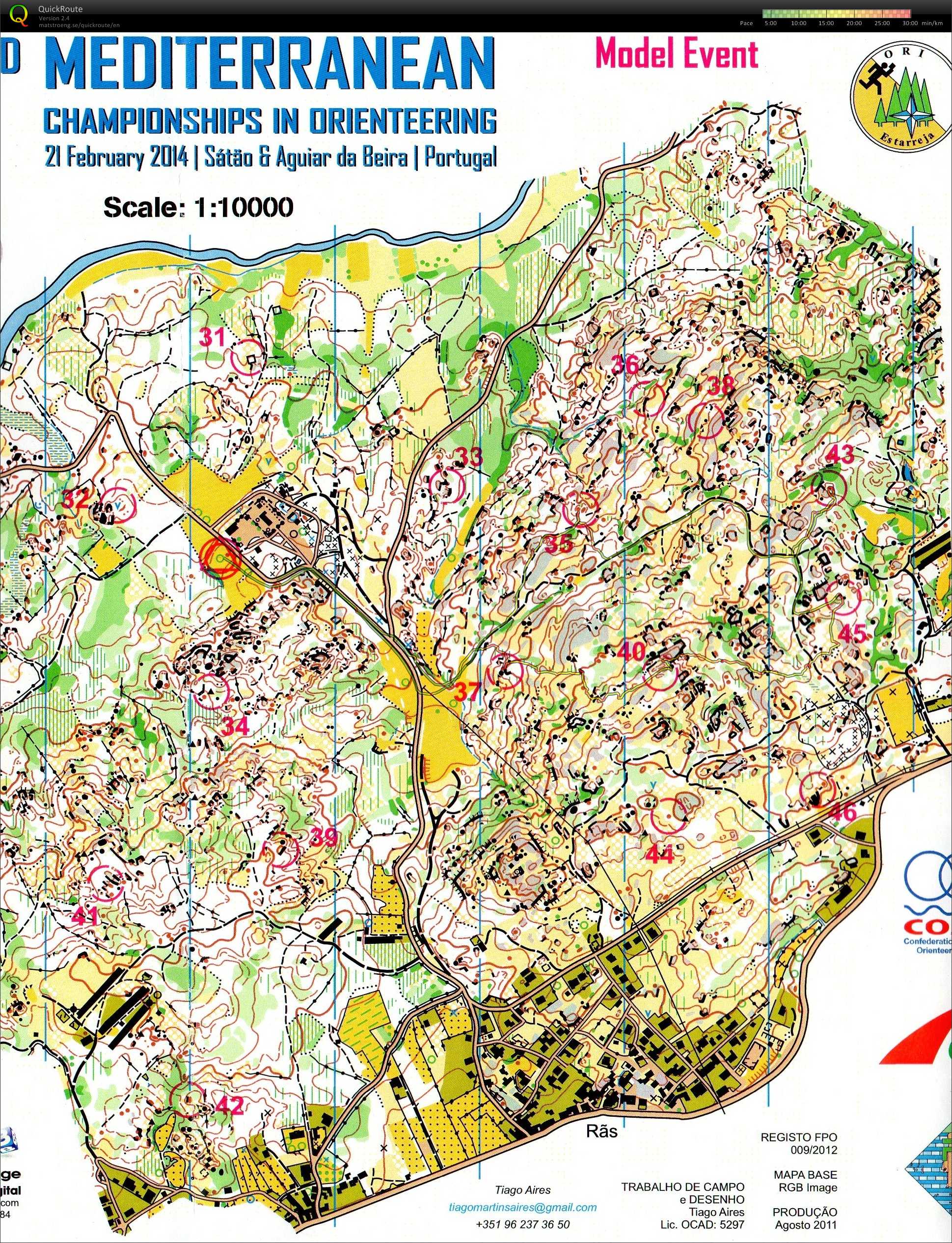 3rd Mediterranean Championships in Orienteering (21-02-2014)