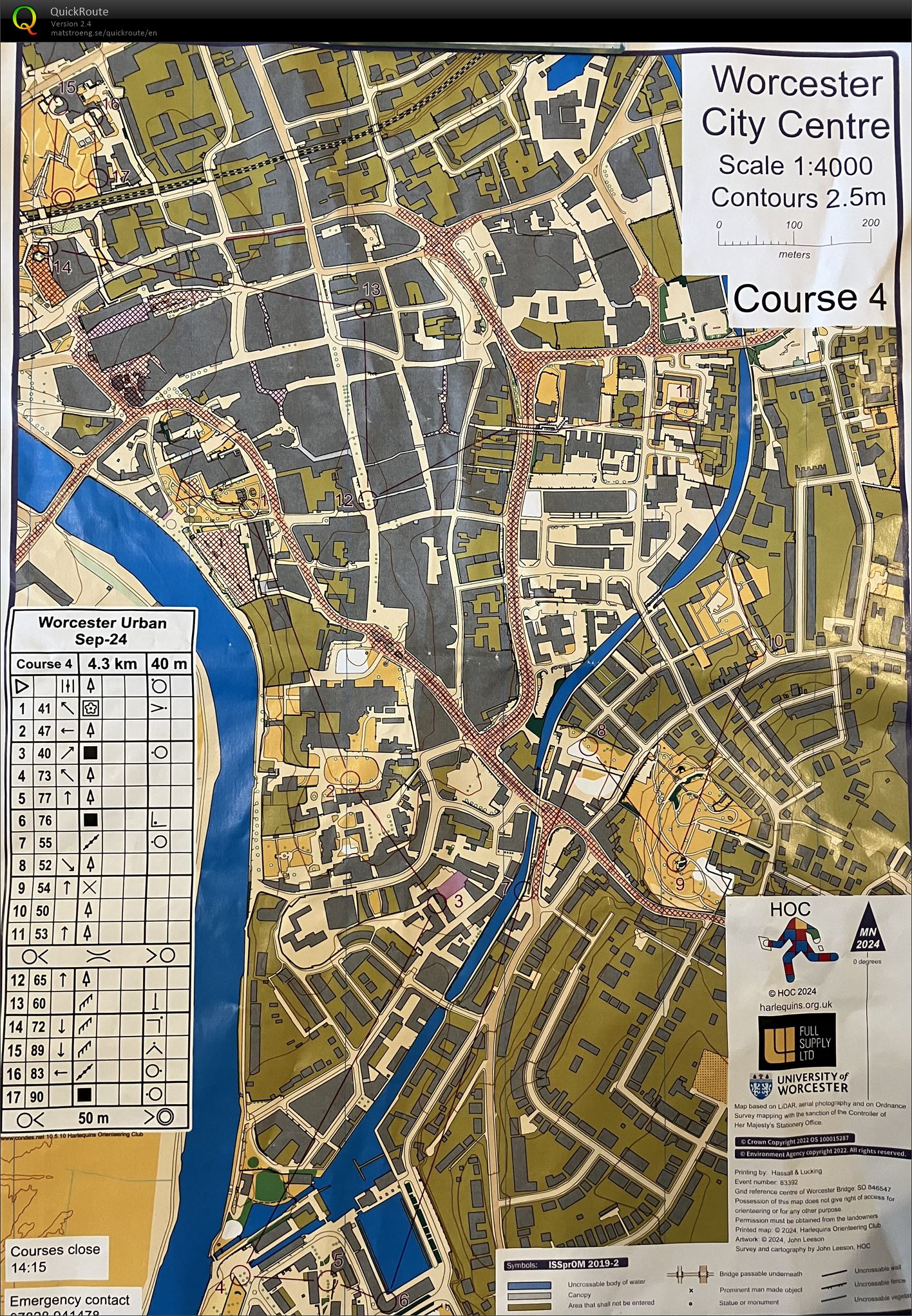 UK Urban Orienteering League (01.09.2024)
