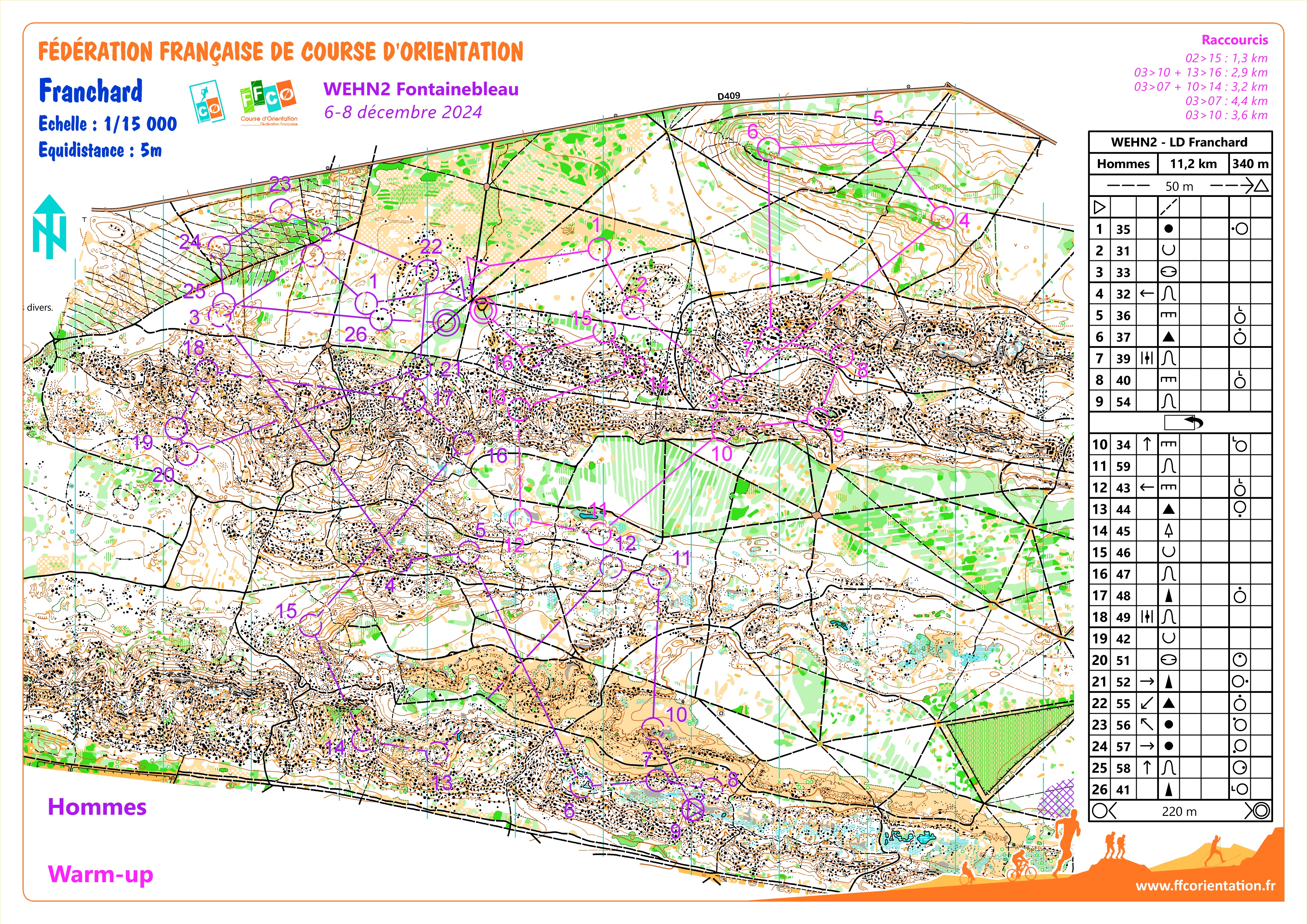 WEHN Fontainebleau - J3 - LD + Débal   (08-12-2024)