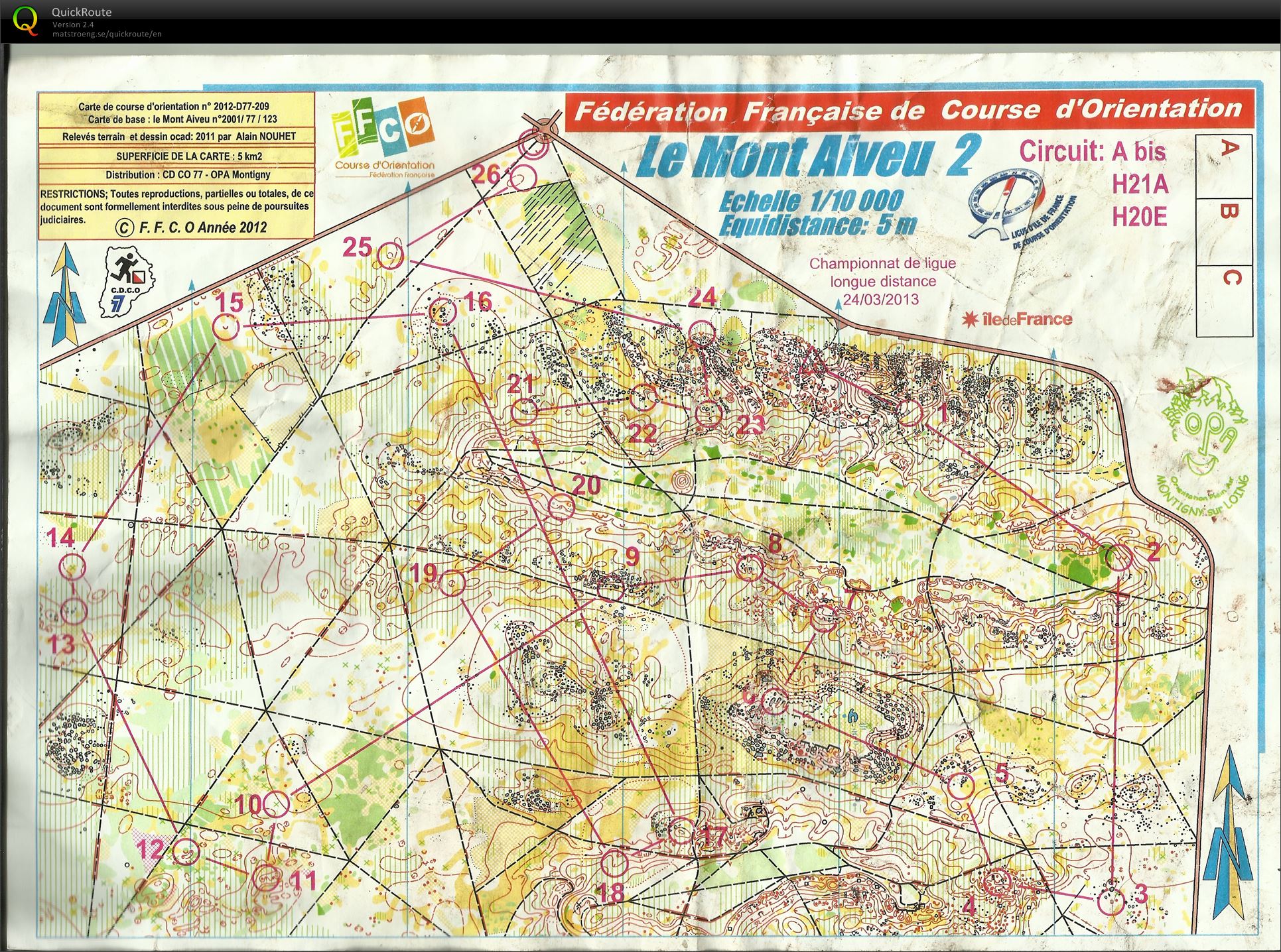Championnat IDF LD (24-03-2013)