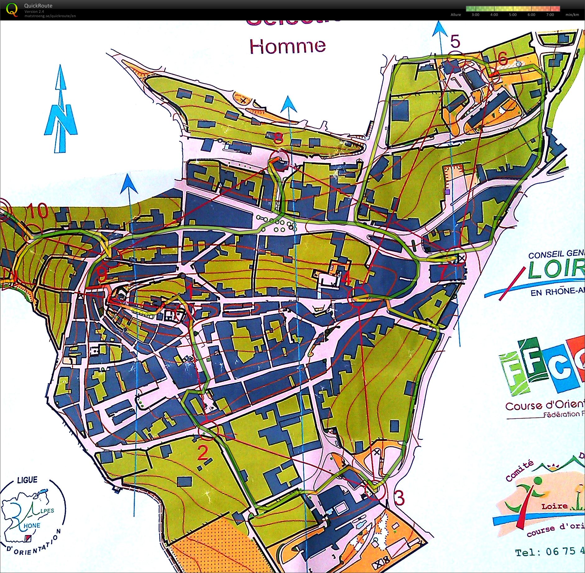 Sprint sélections JWOC (13/04/2013)