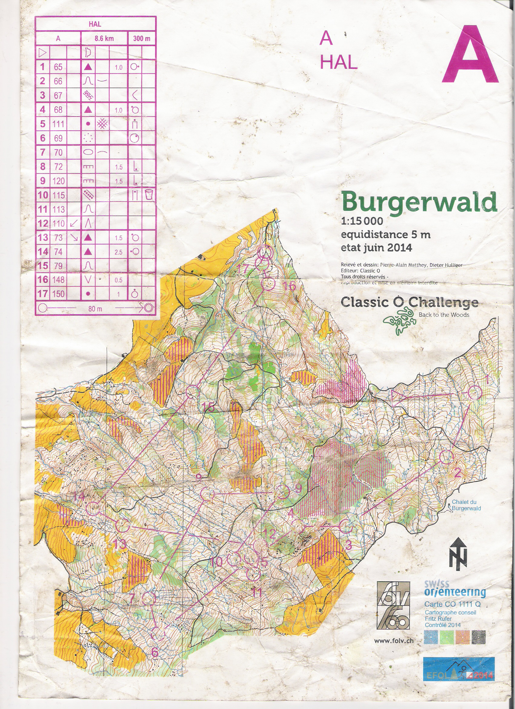 Classic O Challenge - Jour 1 (04-08-2014)