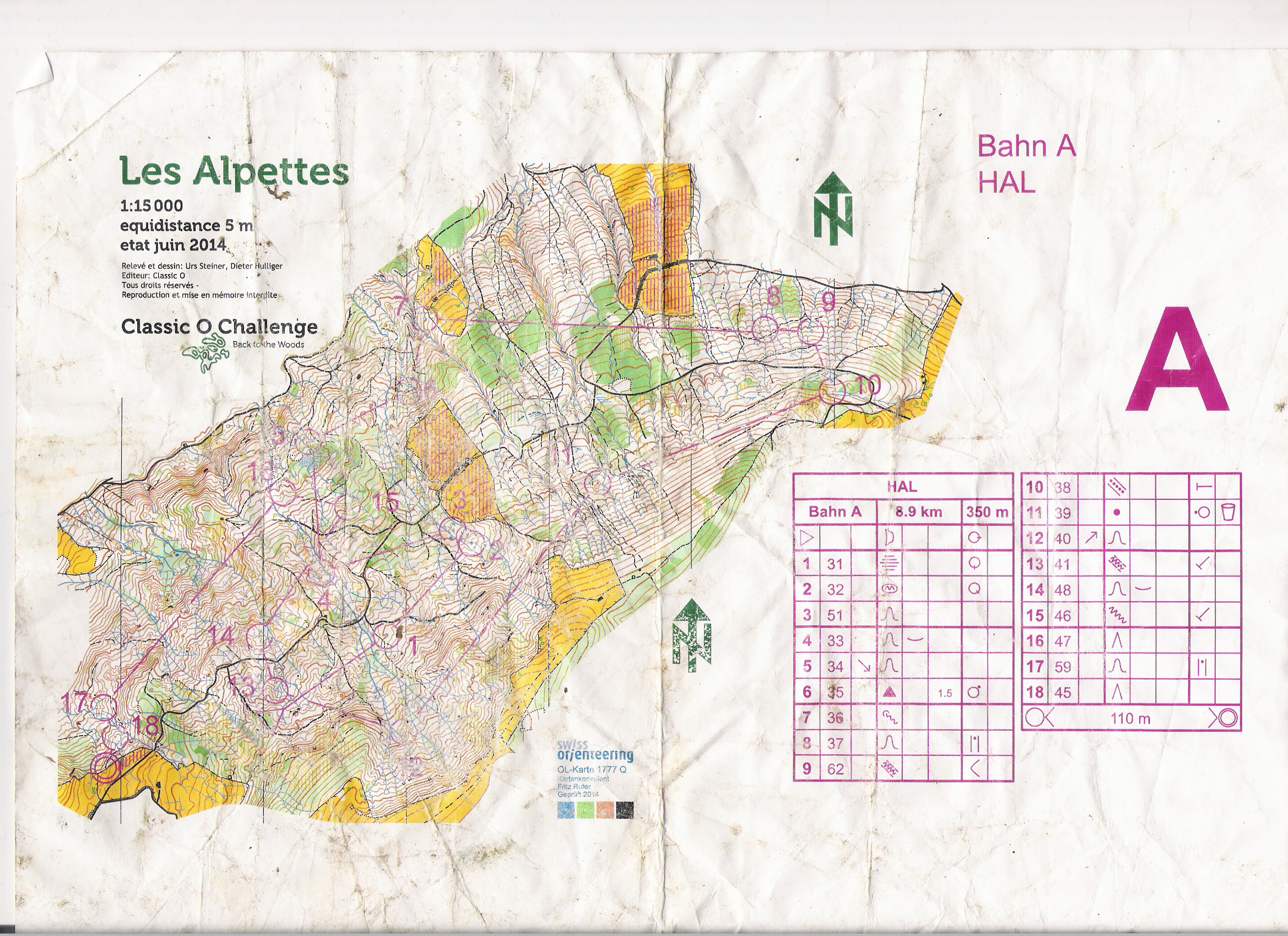 Classic O Challenge - Jour 2 (04-08-2014)