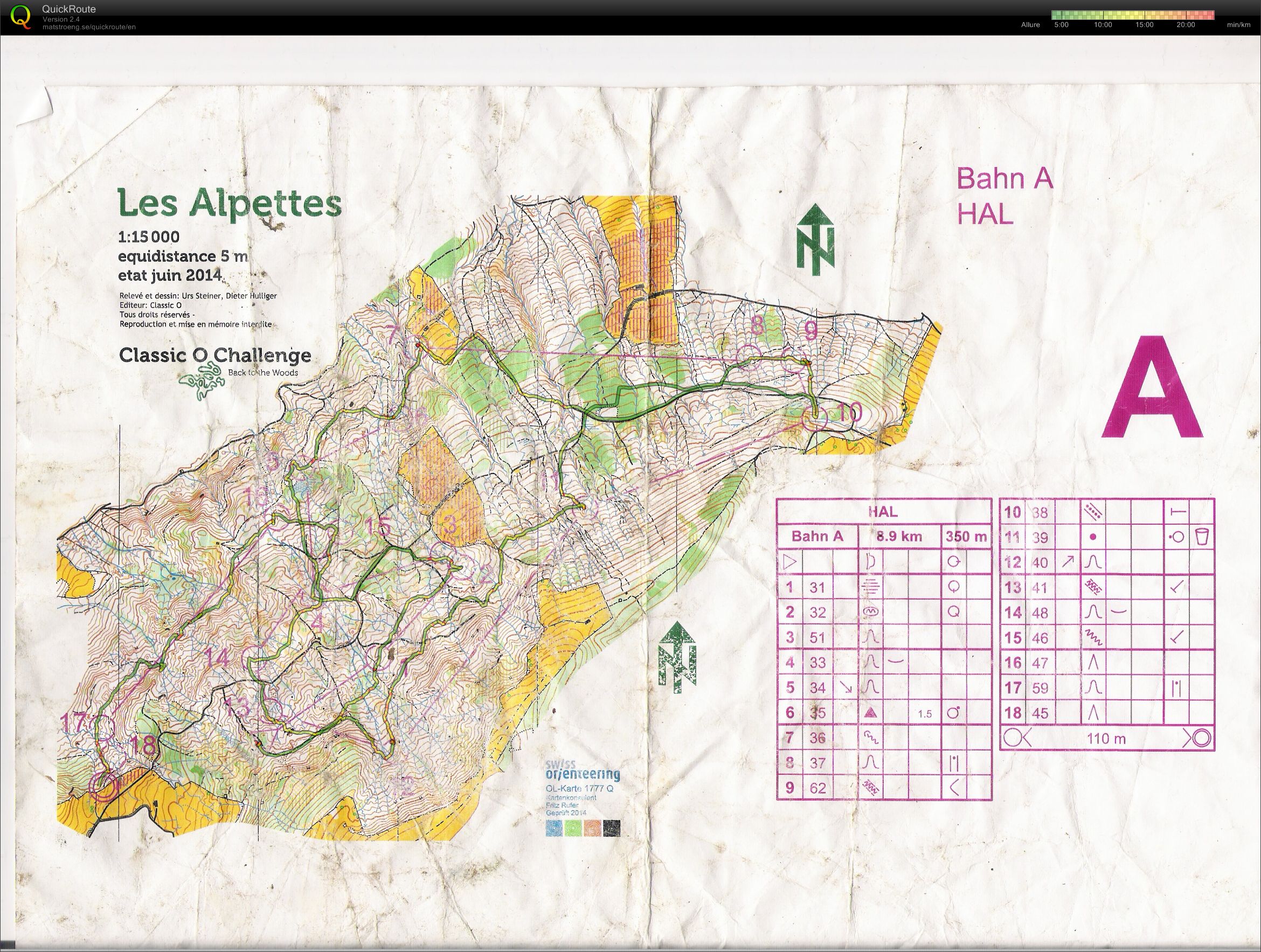 Classic O Challenge - Jour 2 (04-08-2014)