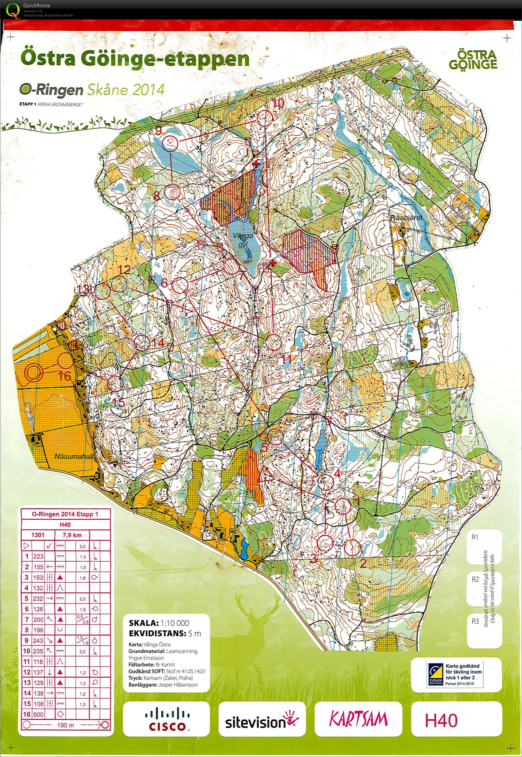 O-Ringen Etape 1 (20-07-2014)