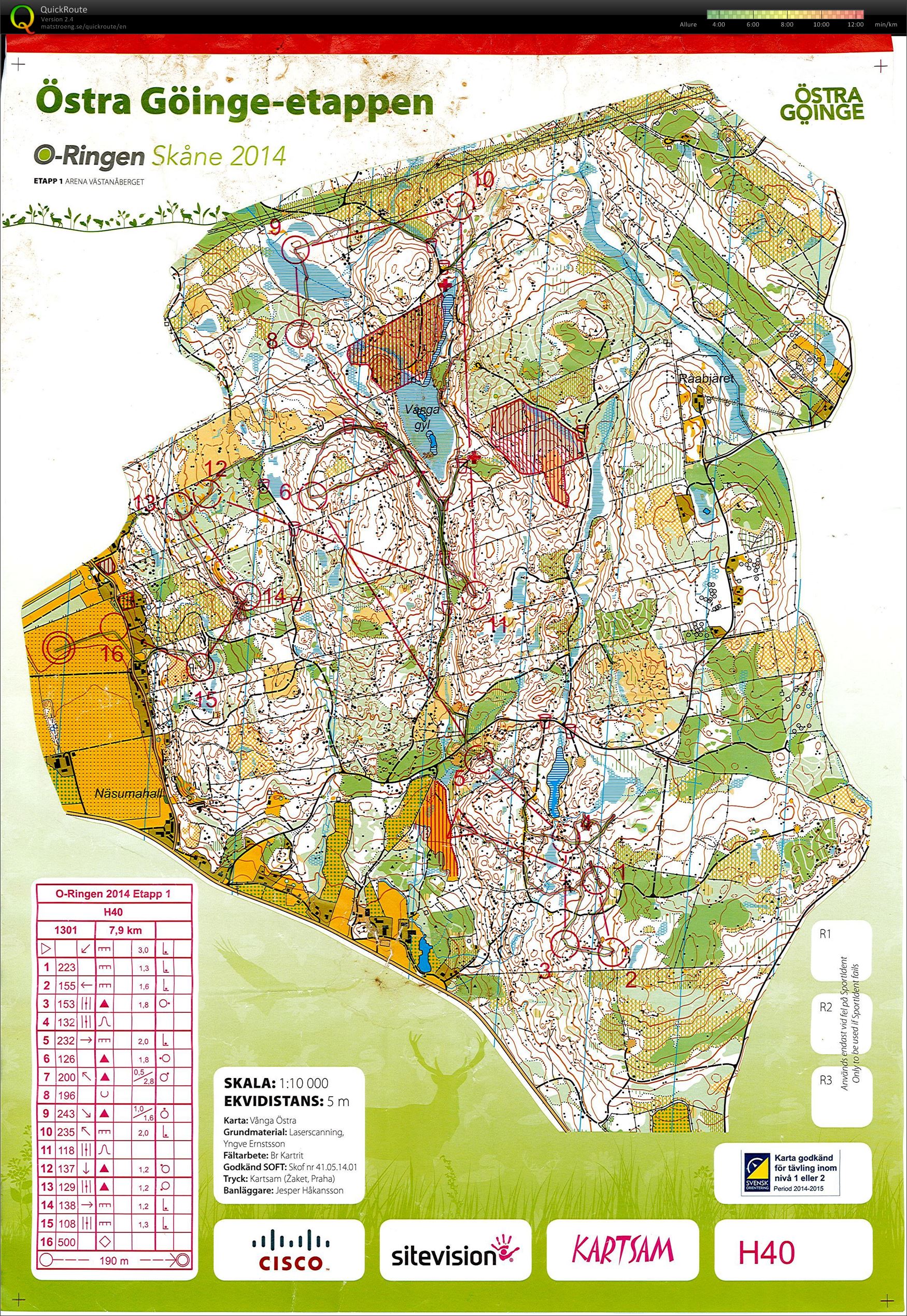 O-Ringen Etape 1 (20-07-2014)